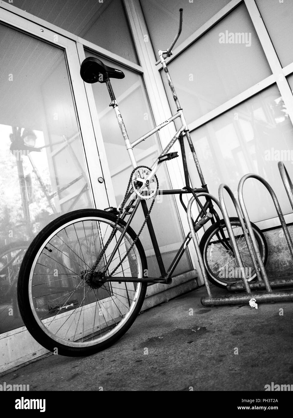 High-Rider Bicycle bike, low-rider Stock Photo