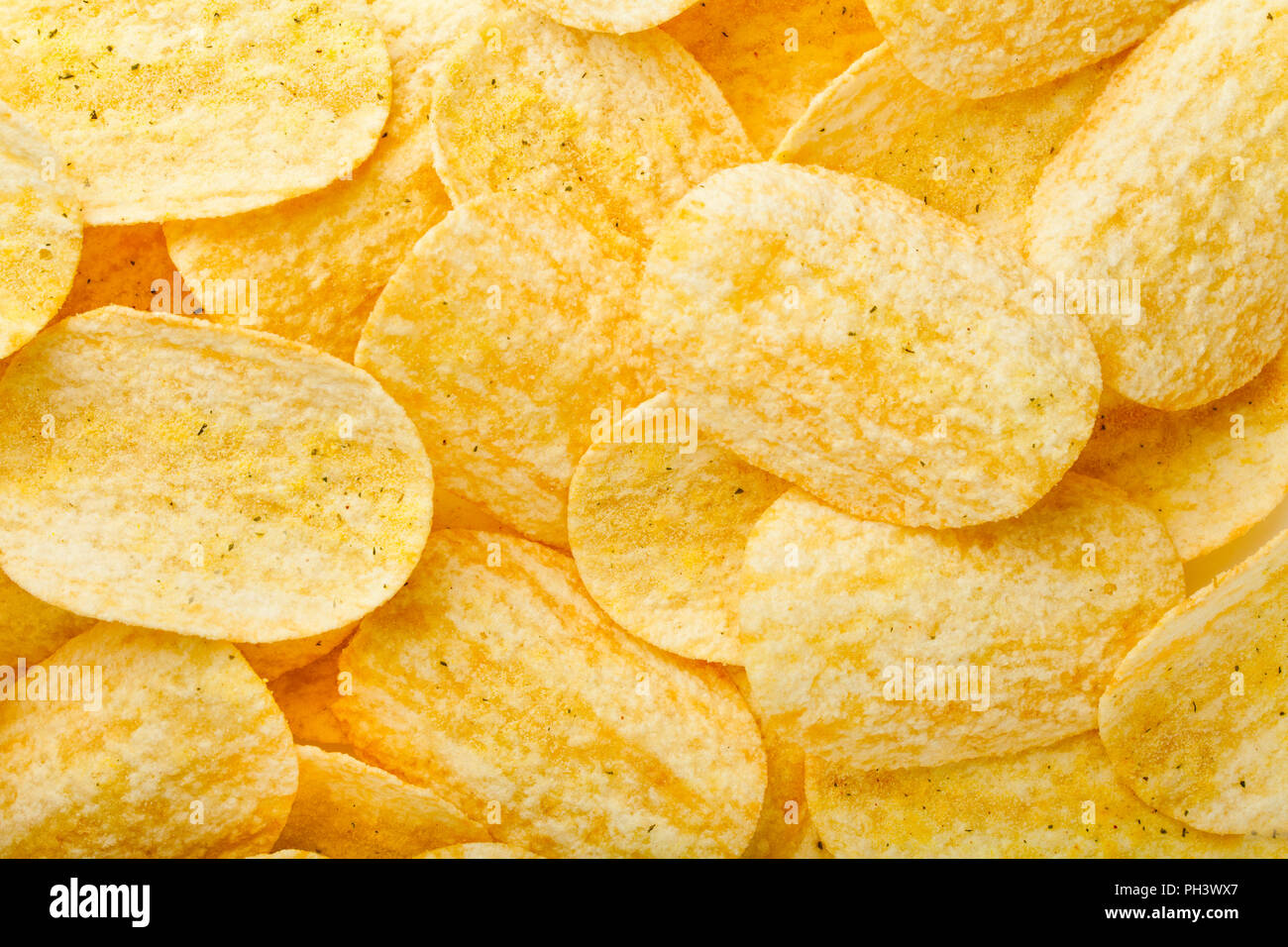 potato chips background Stock Photo Alamy