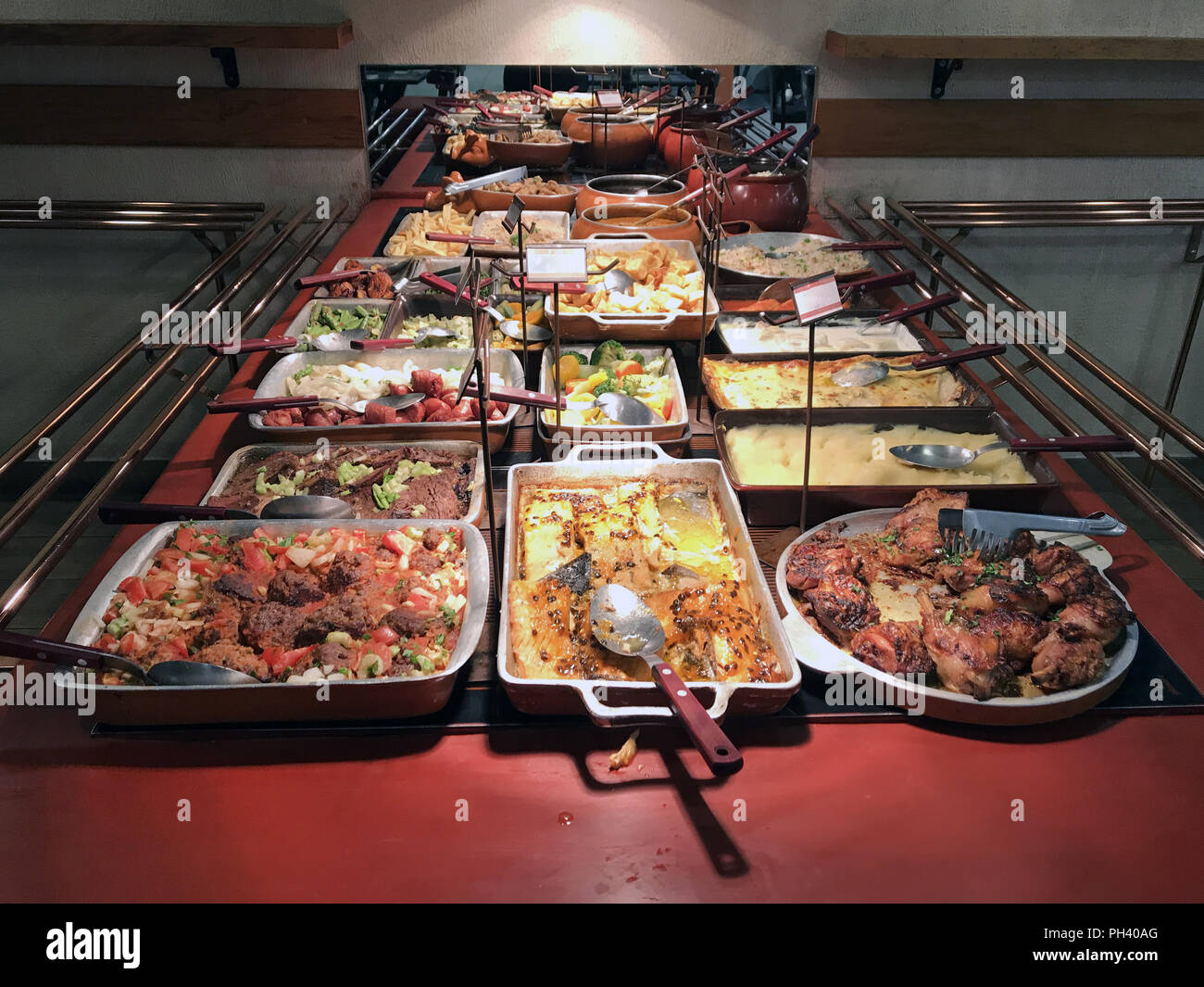 self-service-restaurant-stock-photo-alamy