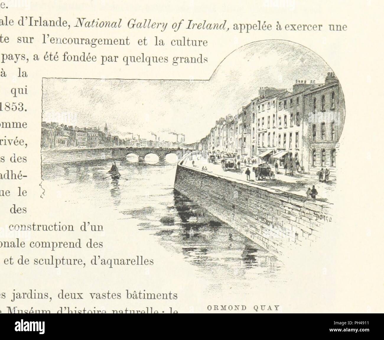 Image  from page 659 of 'Le Monde pittoresque et monumental. L'Angleterre, l'Écosse et l'Irlande . Cartes en couleur et . gravures' . Stock Photo