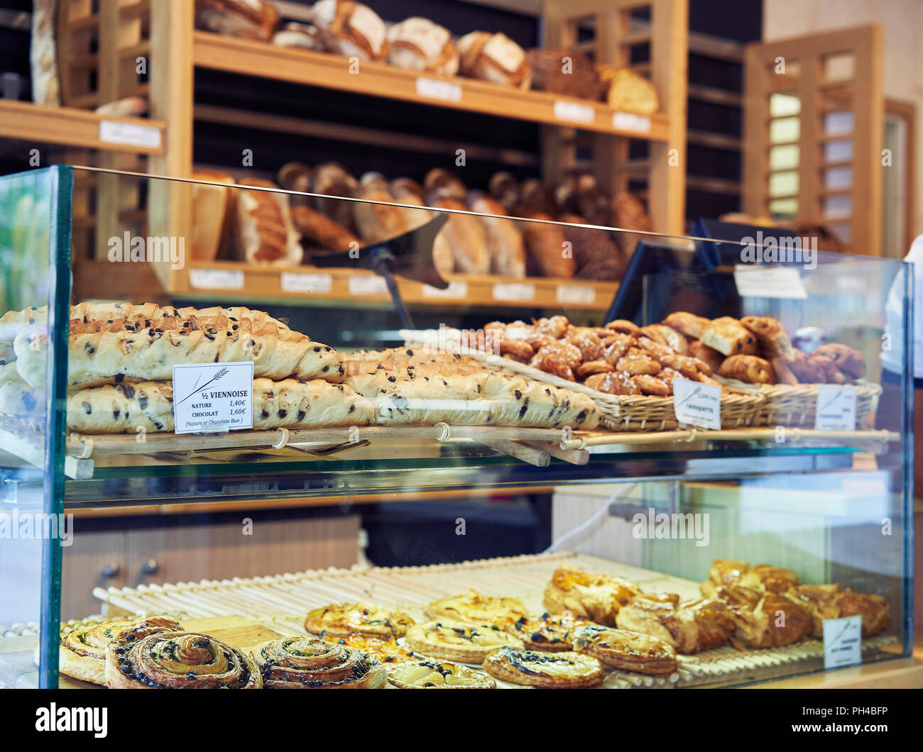Bakery front in Europe Stock Photo Alamy