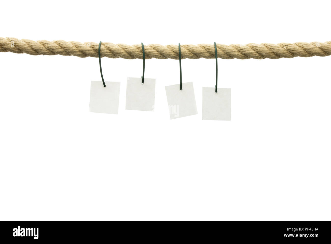 Line Of A Twisted Decorational Linen Rope String Isolated Over The White  Background, Set Of Four Different Foreshortenings Stock Photo, Picture and  Royalty Free Image. Image 77573507.