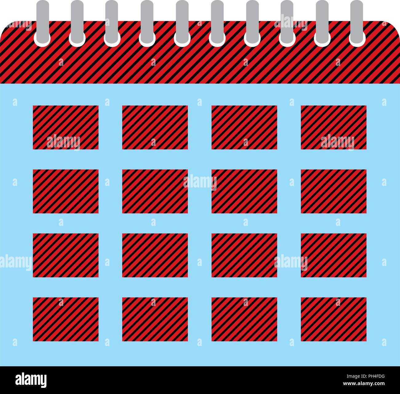 organizer calendar to important event day Stock Vector Image & Art Alamy