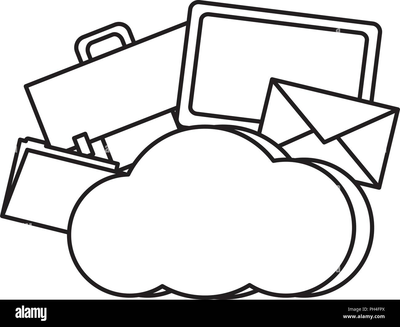Worldwide wifi connection line Stock Vector Images - Alamy