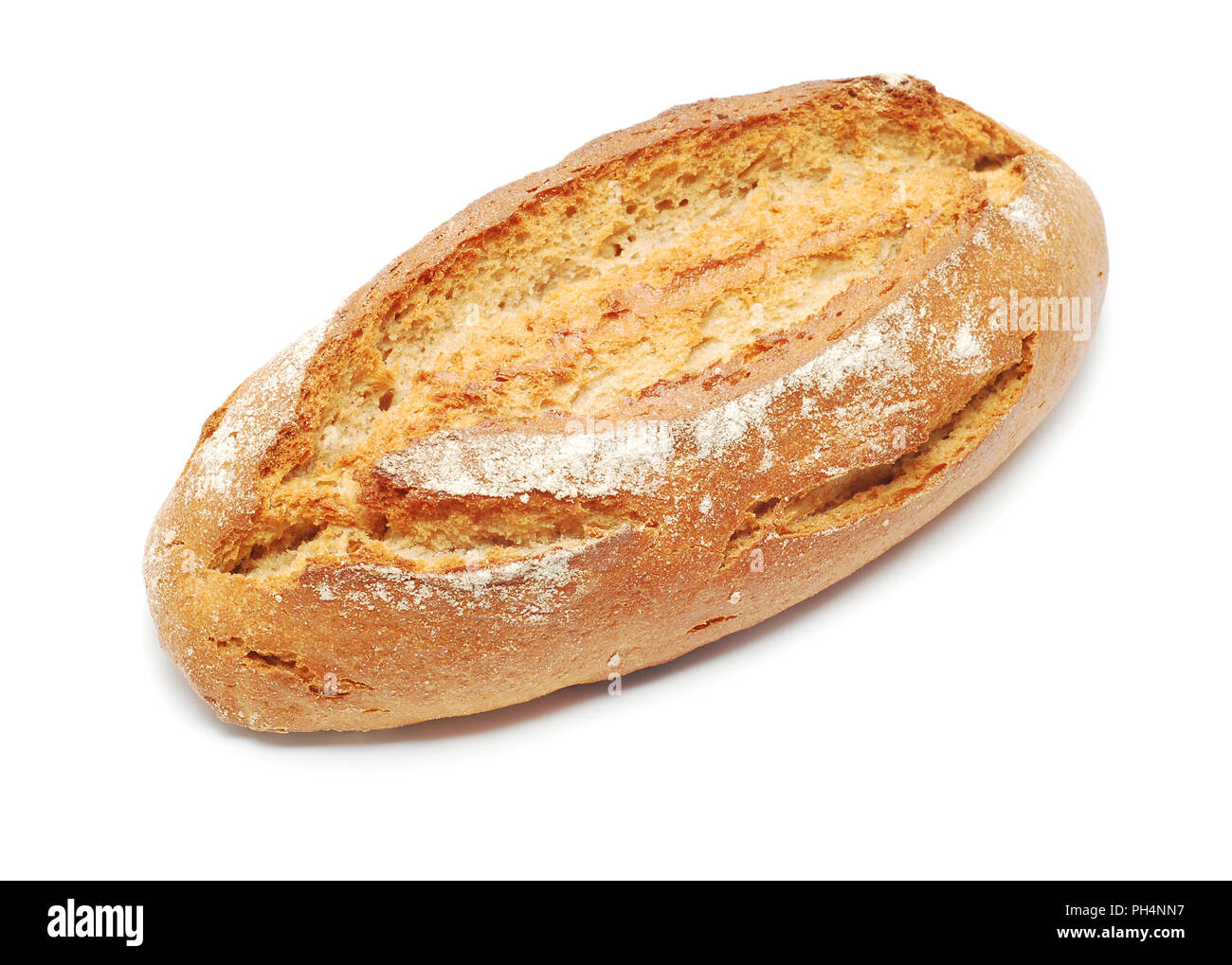 bread isolated on white background Stock Photo - Alamy