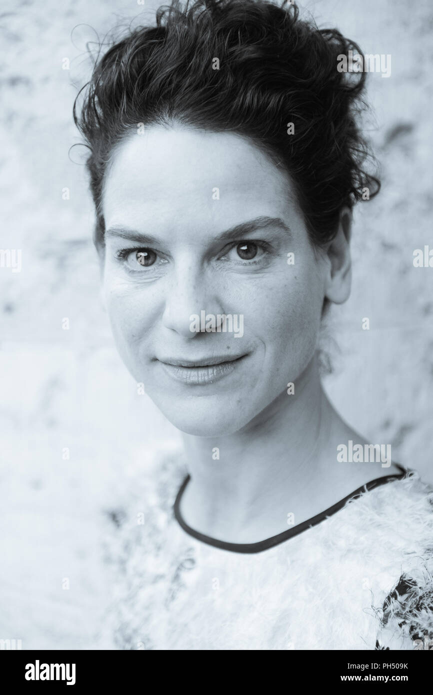 Actress Bibiana Beglau shot at Filmfest München 2014 Stock Photo
