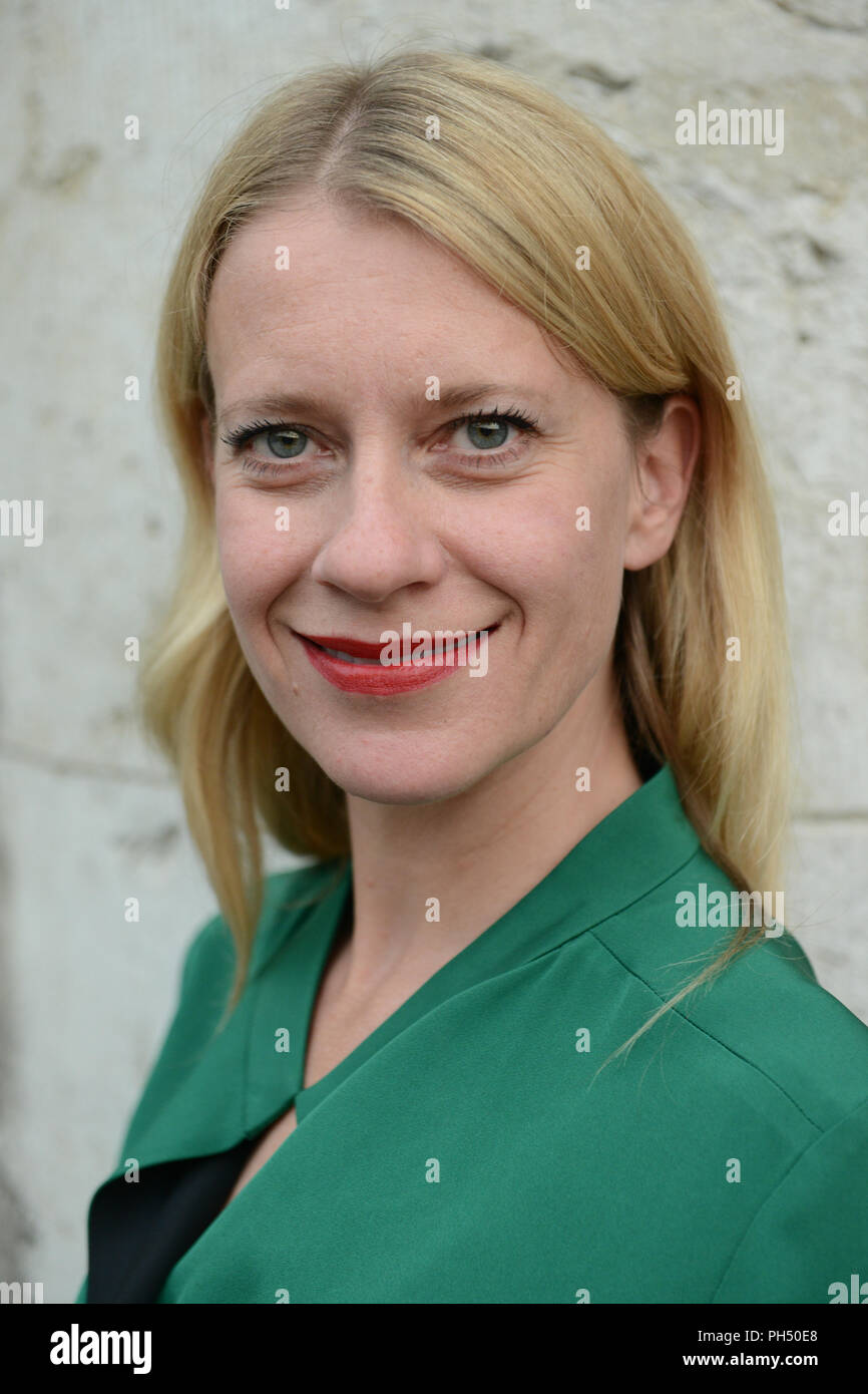 Actress Caroline Peters shot at Filmfest München 2014 Stock Photo