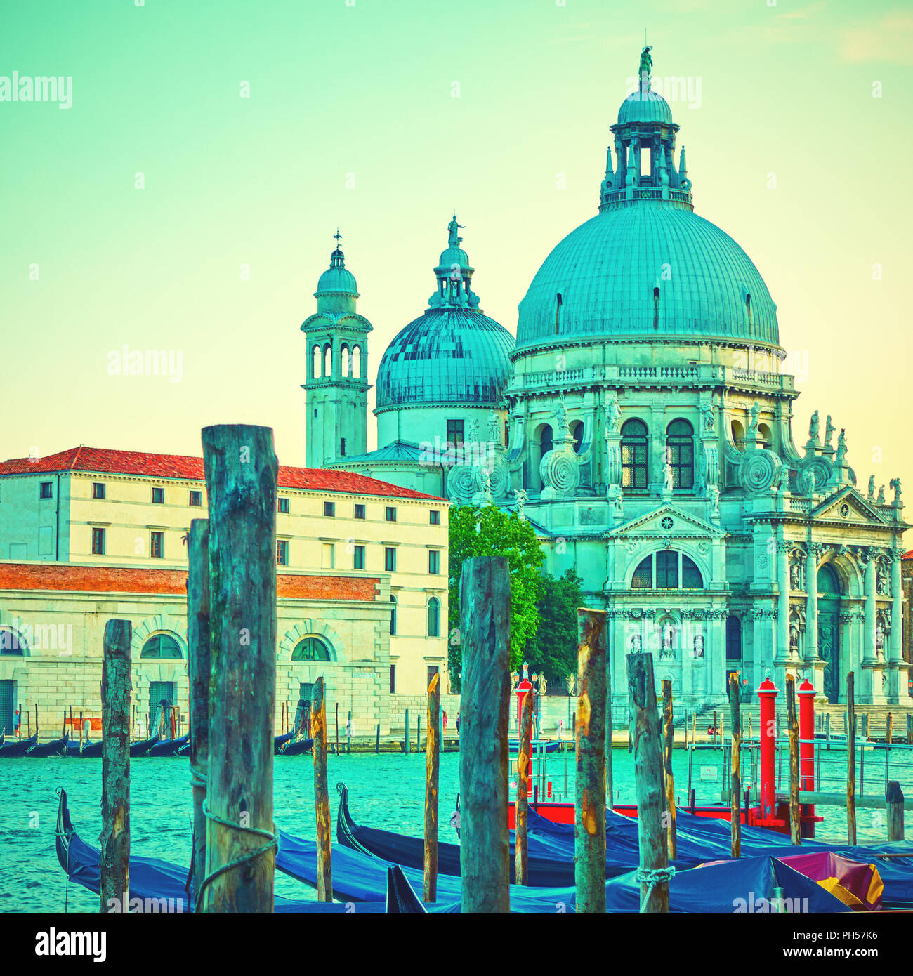 Santa Maria della Salute church in Venice, Italy Stock Photo - Alamy