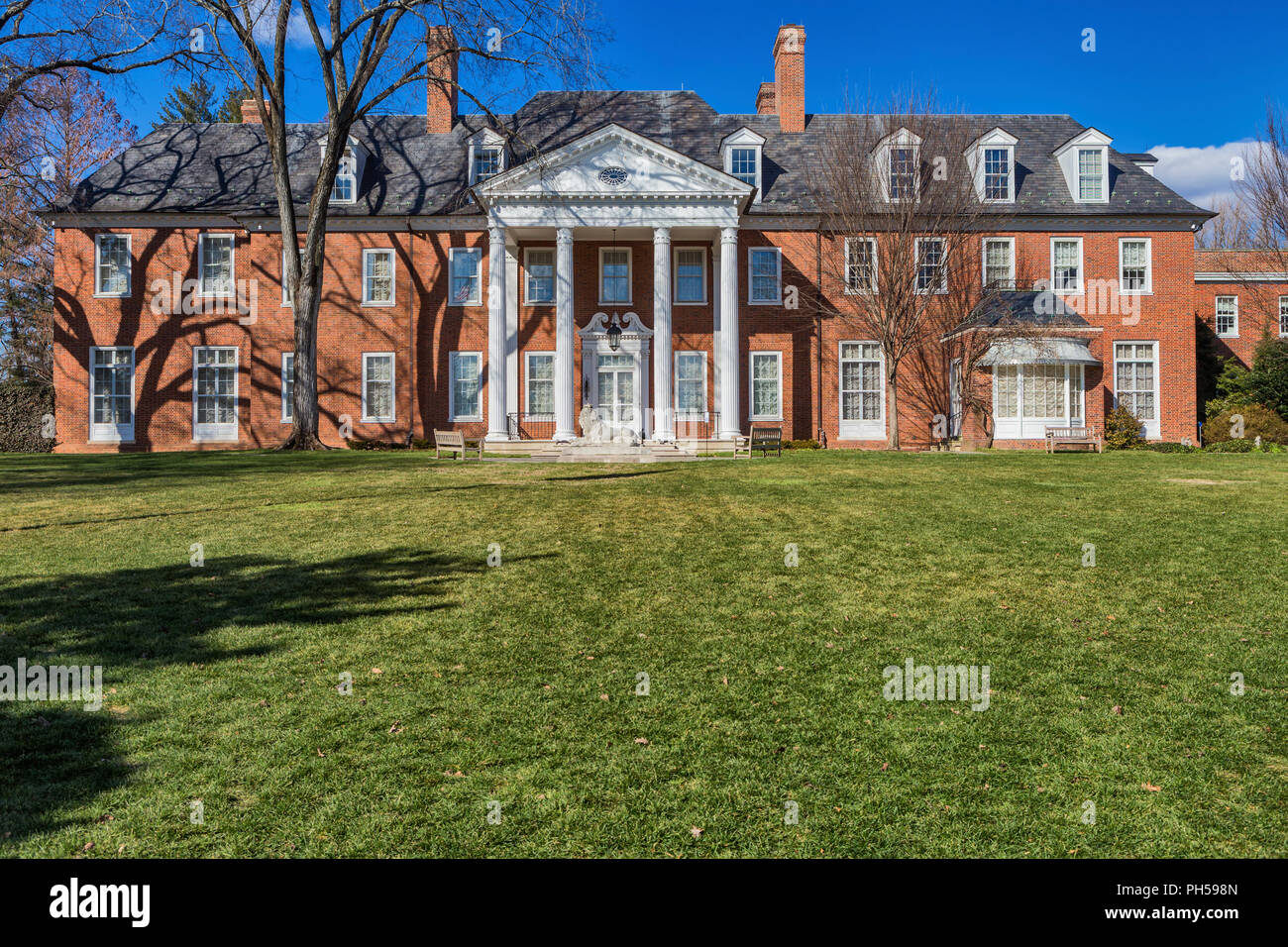 Hillwood estate, museum and gardens, Washington, D.C., USA Stock Photo