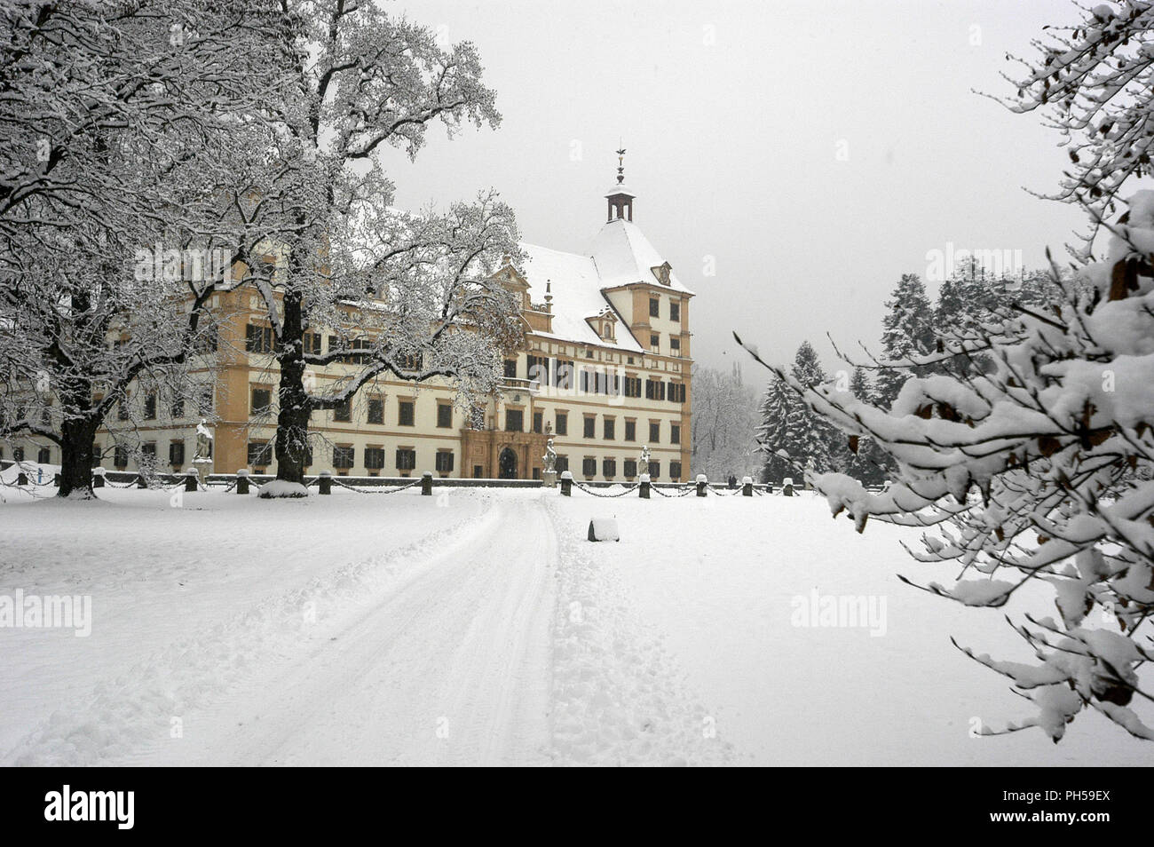 Eggenberg Palace (Schloss Eggenberg) in Graz, Austria. The Palace is ...