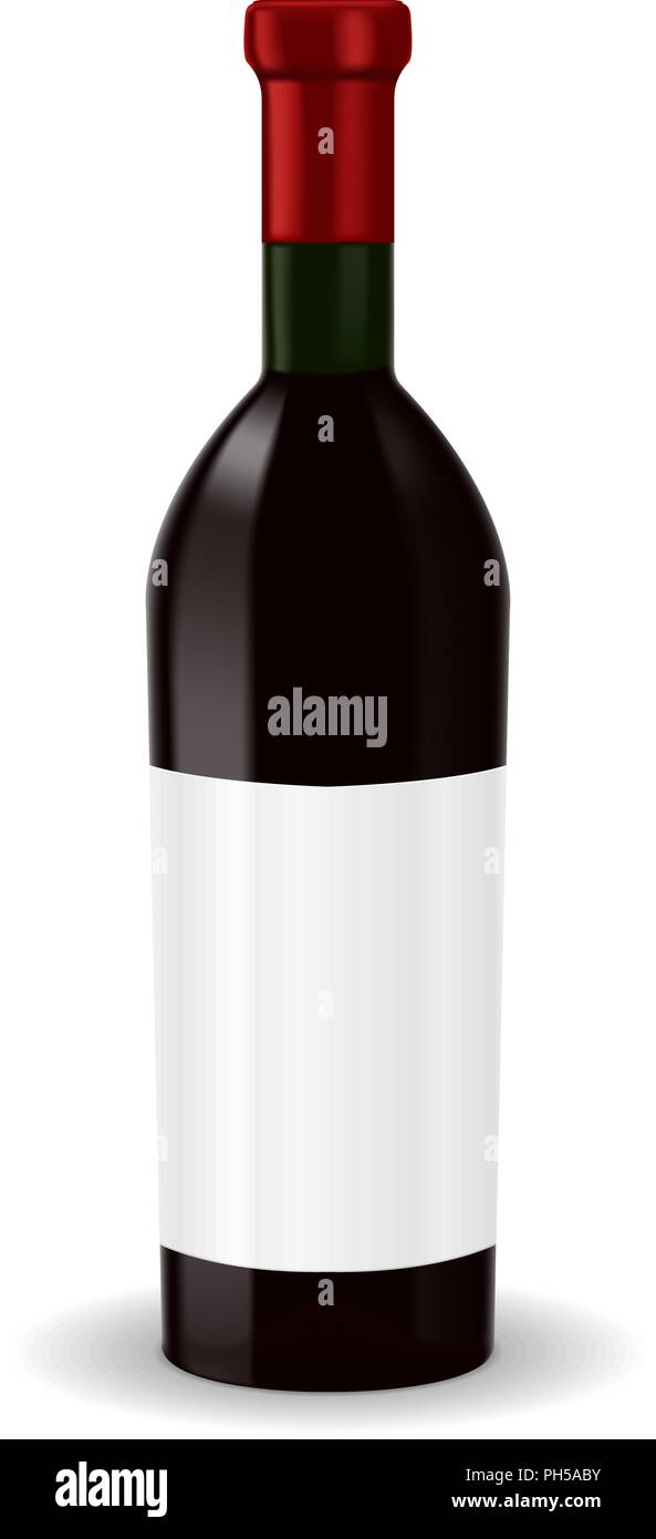 Wine bottle label Stock Vector Images Alamy