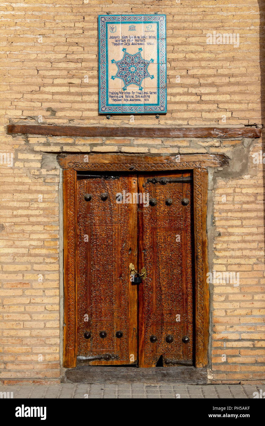 Pictures of Uzbekistan Khiva Stock Photo