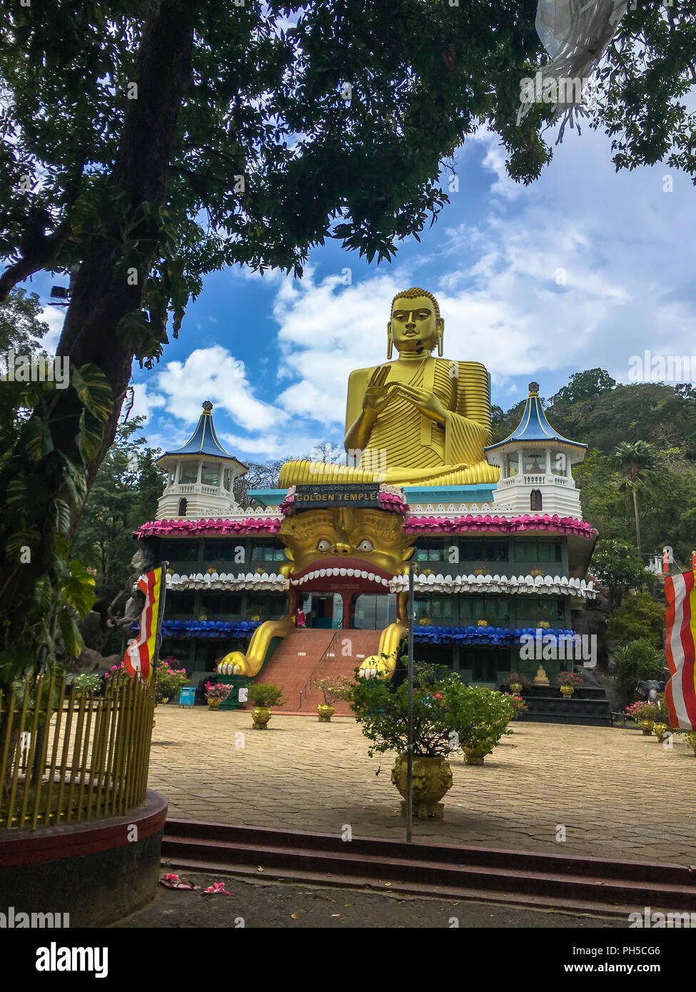 Buddha Statue, Sri Lanka Stock Photo
