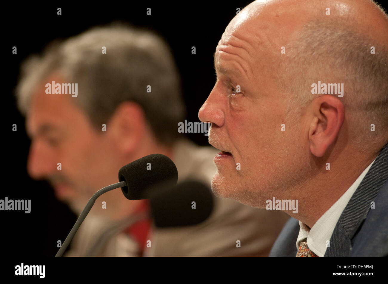 Actor John Malkovich seen in a discussion at Filmfest München 2011 Stock Photo