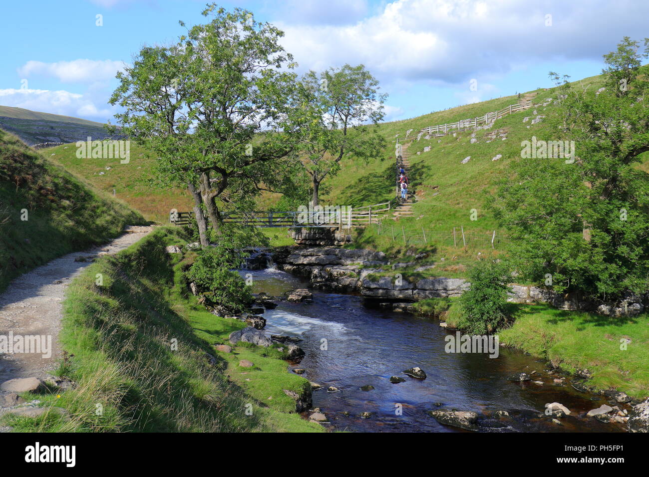 Ingleton One of the views from Ingleton Waterfalls Train in the Yorkshire Dales ...