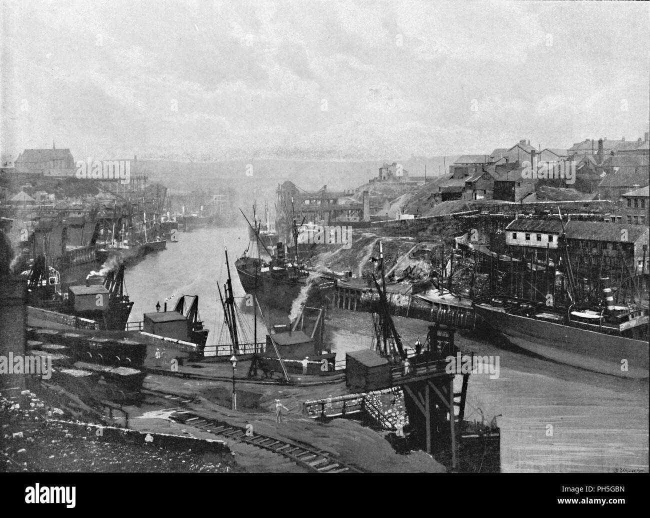 Historic sunderland Black and White Stock Photos & Images Alamy