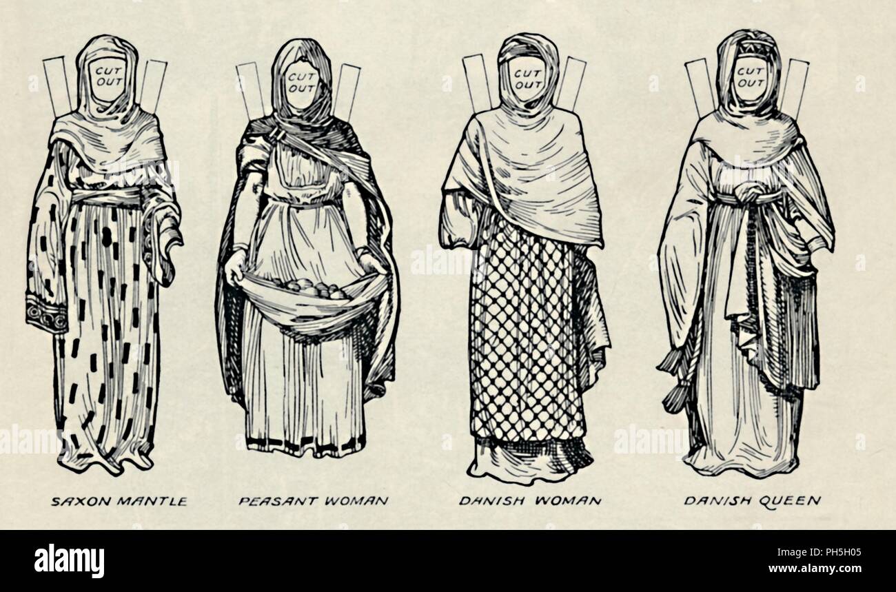 Anglo saxon clothes hi-res stock photography and images - Alamy
