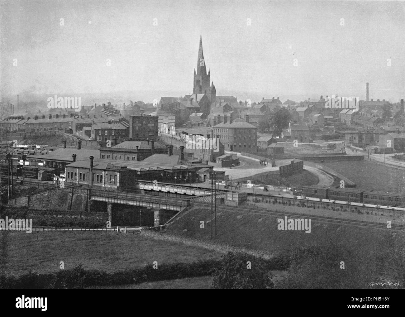 Chesterfield market Black and White Stock Photos & Images Alamy