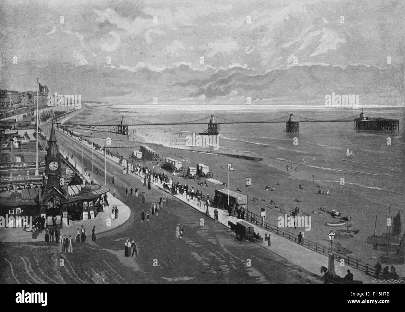 'Brighton', c1896. Artist: W & AH Fry. Stock Photo