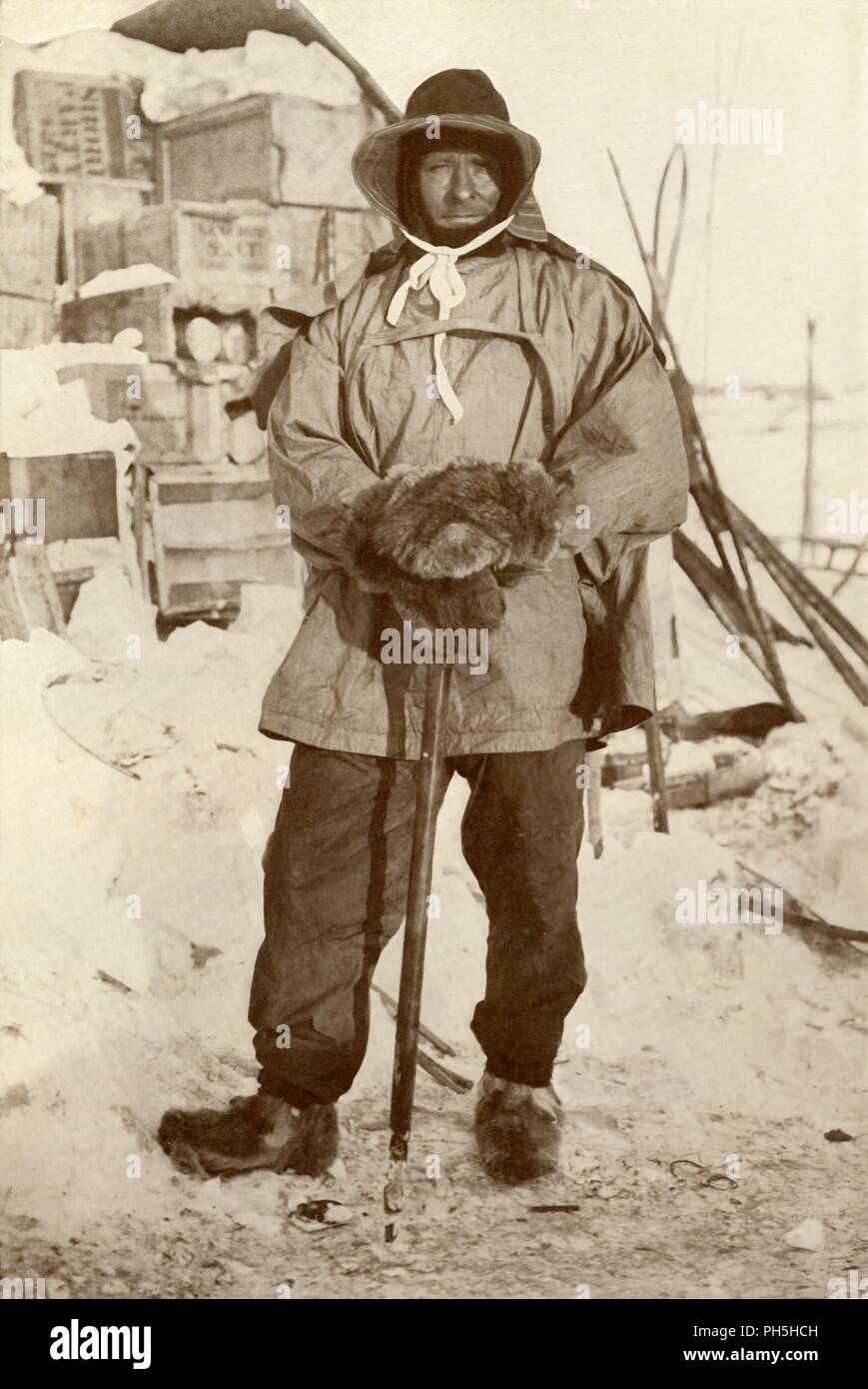 'Petty Officer Edgar Evans, R.N.', 1911, (1913). Artist: Herbert Ponting. Stock Photo