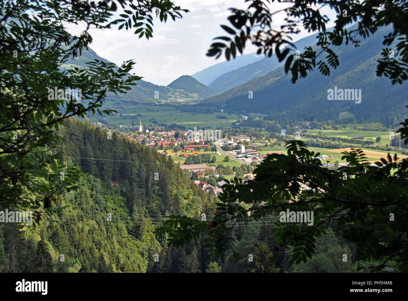 Obervellach, Carinthia, Austria Stock Photo