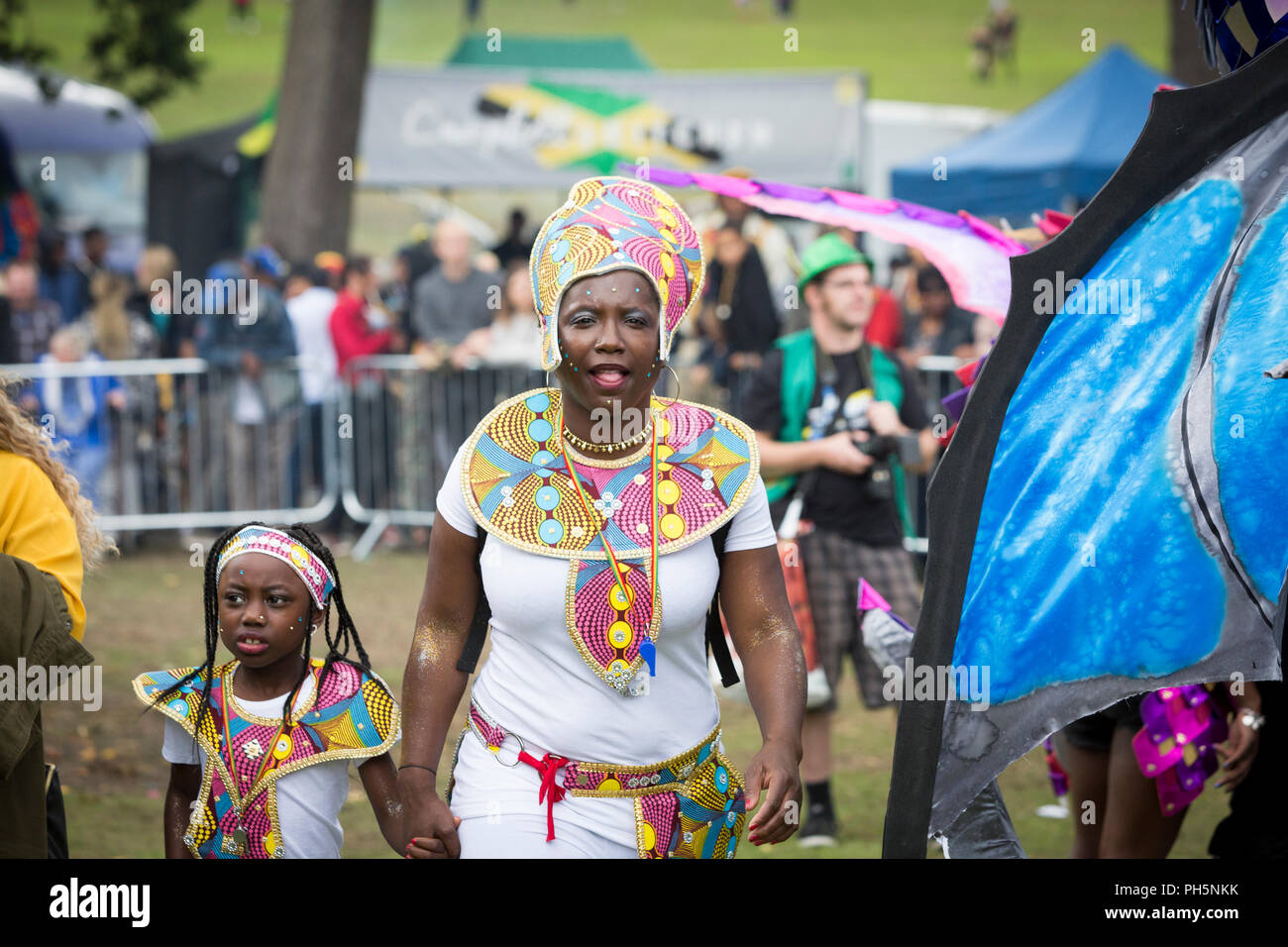 Leeds West Indian Carnival 2018 Stock Photo