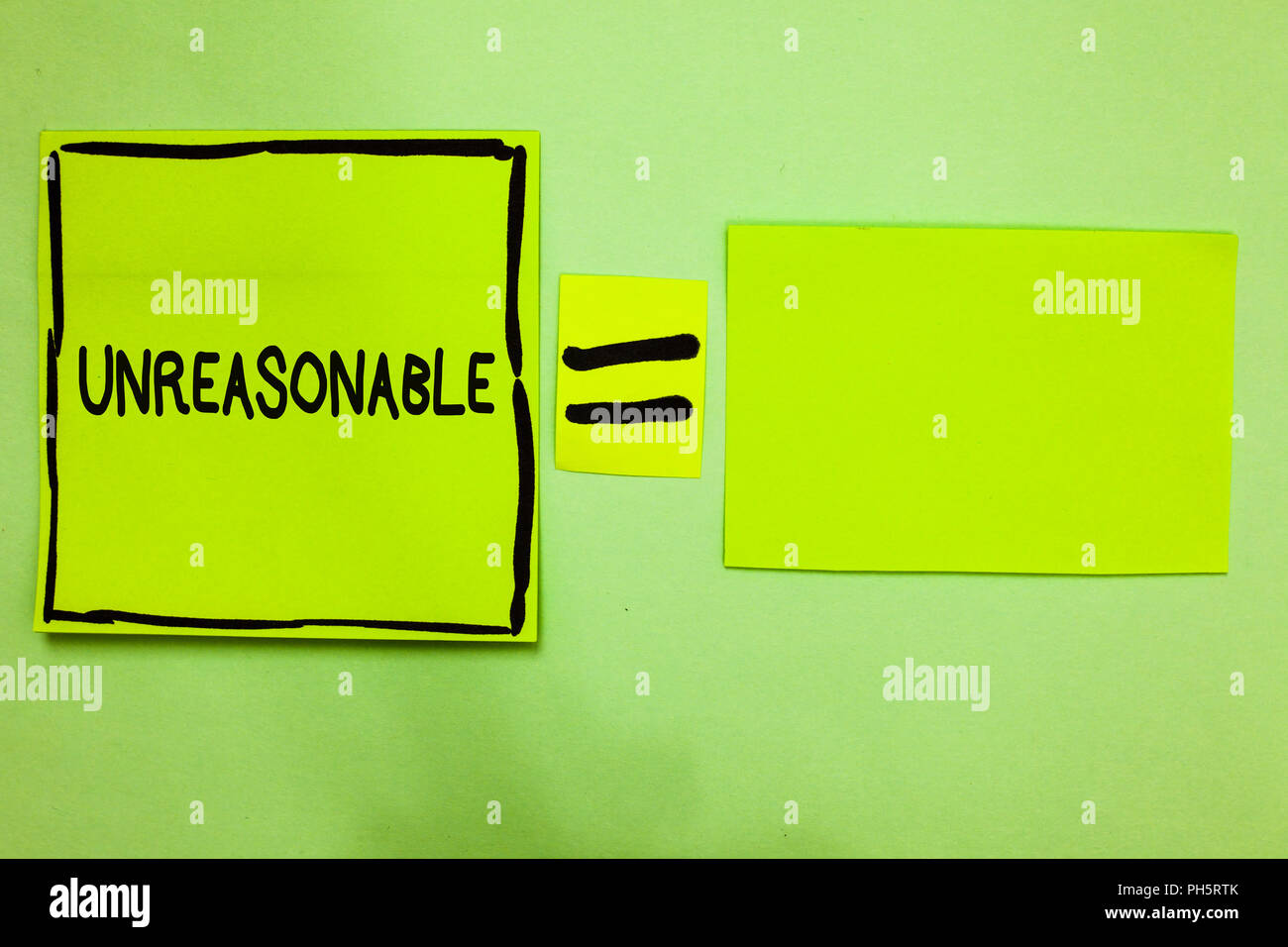 Word writing text Unreasonable. Business concept for Beyond the limits ...