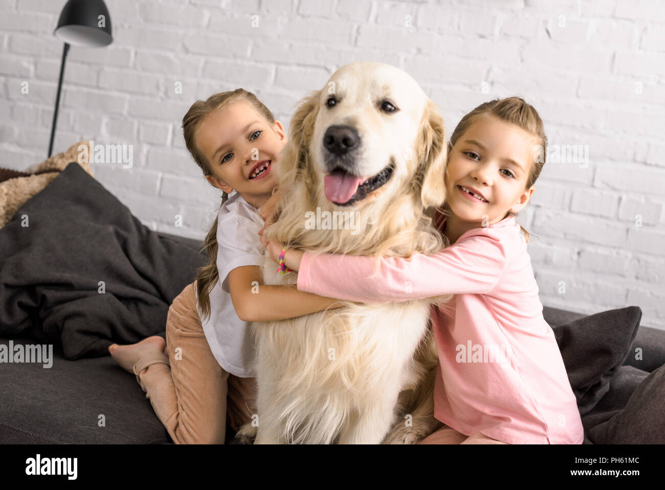 Golden store retriever children