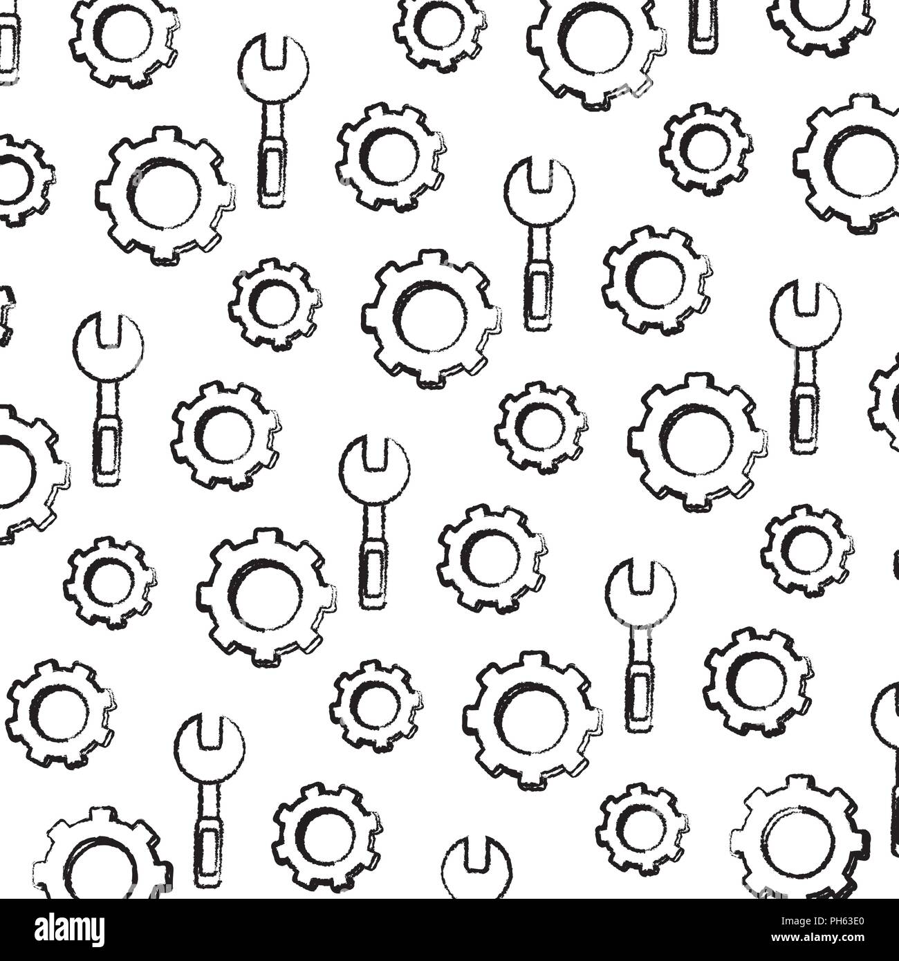 Grunge gear industry process hi-res stock photography and images - Alamy