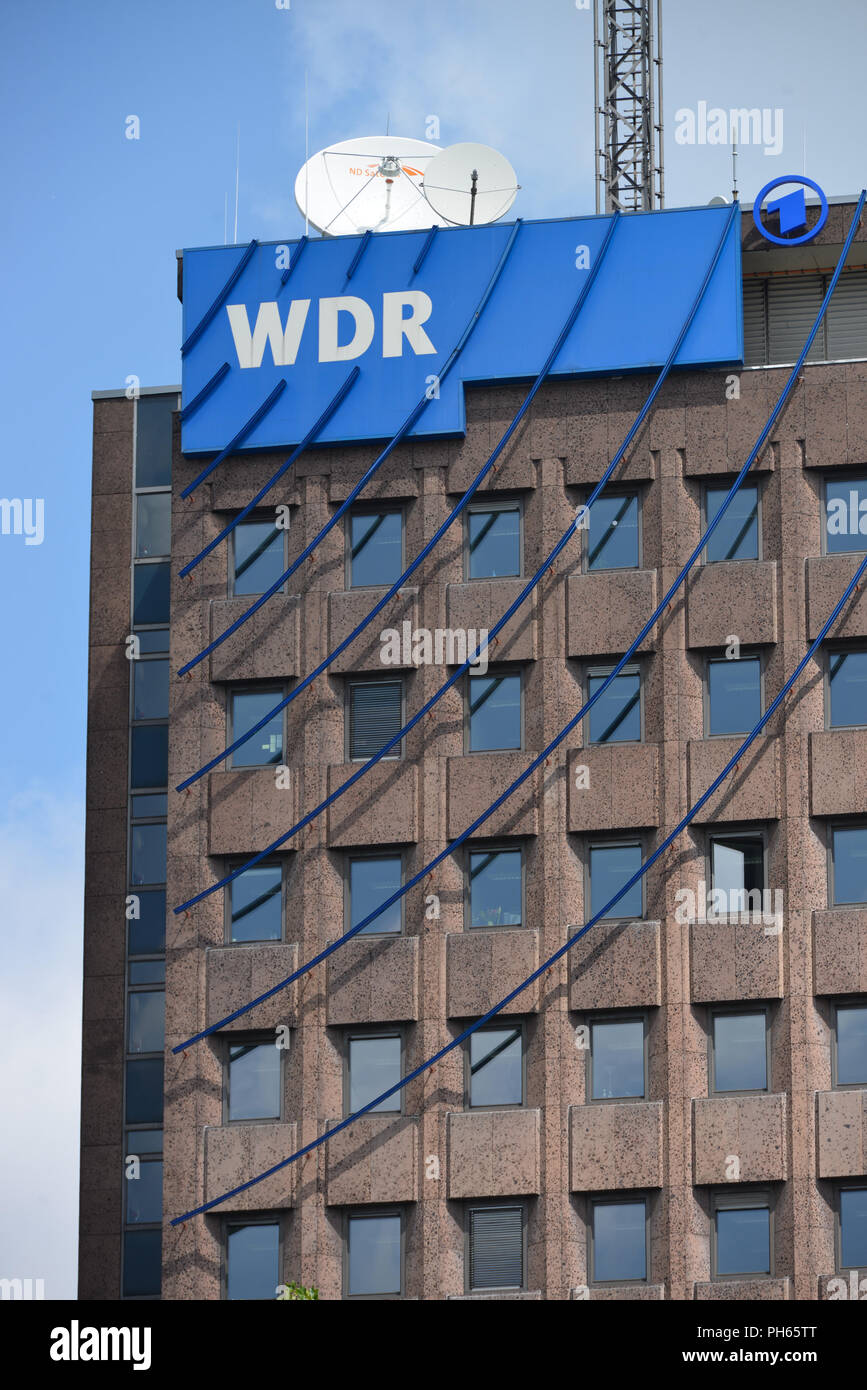Archivhaus, WDR, Nord-Sued-Fahrt, Koeln, Nordrhein-Westfalen, Deutschland Stock Photo