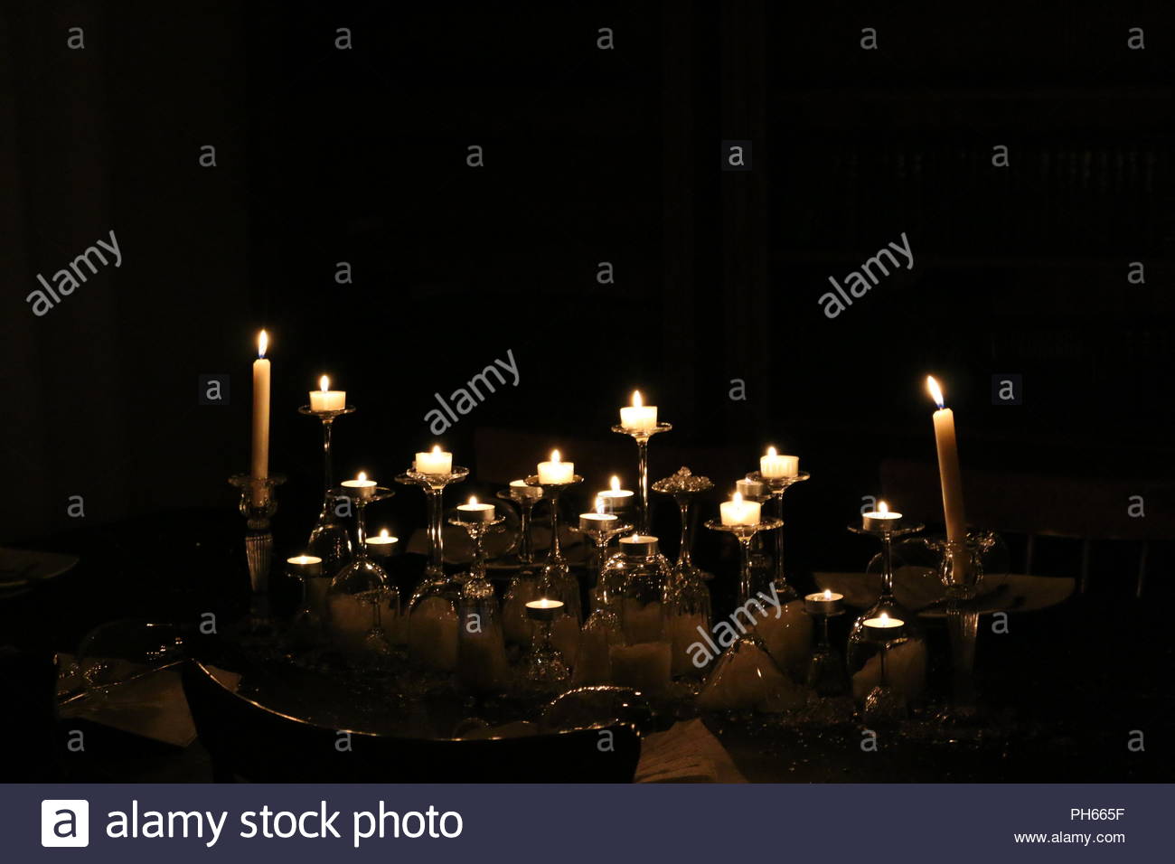 Flickering Candles High Resolution Stock Photography and Images - Alamy