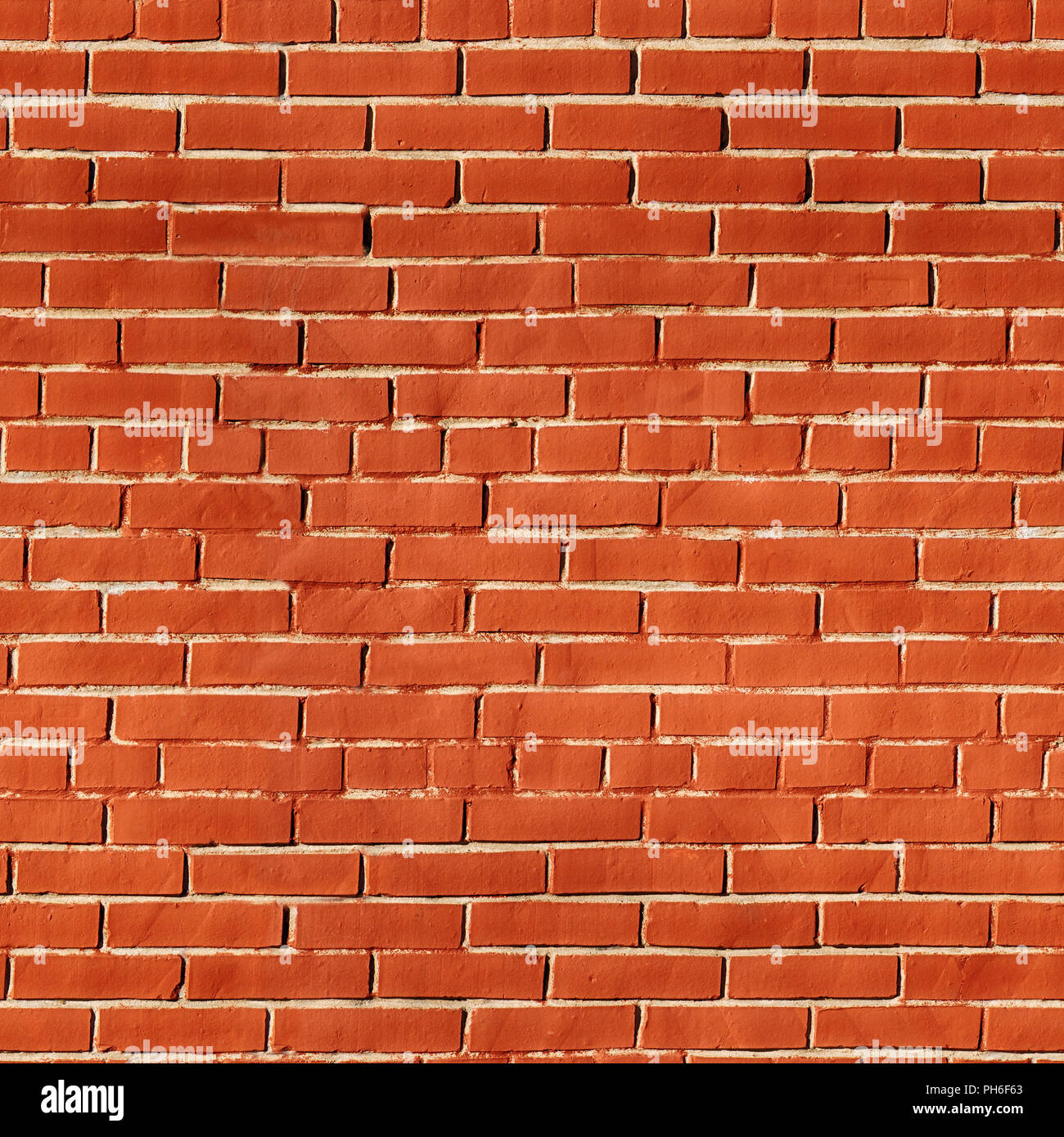 Deep red and brown seamless loopable texture of stained brick wall ...