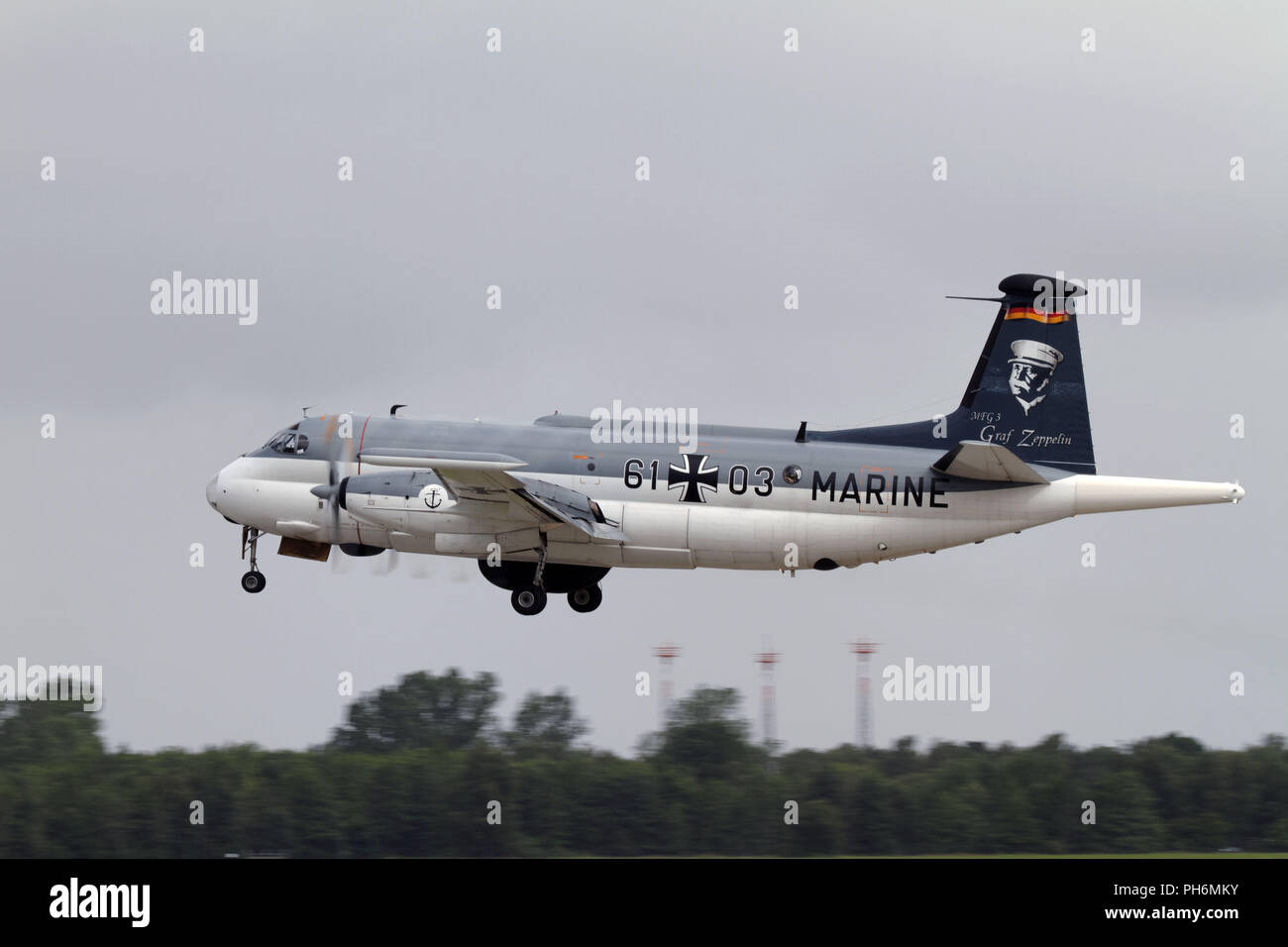 Marinefliegergeschwader 3 in Nordholz. Stock Photo