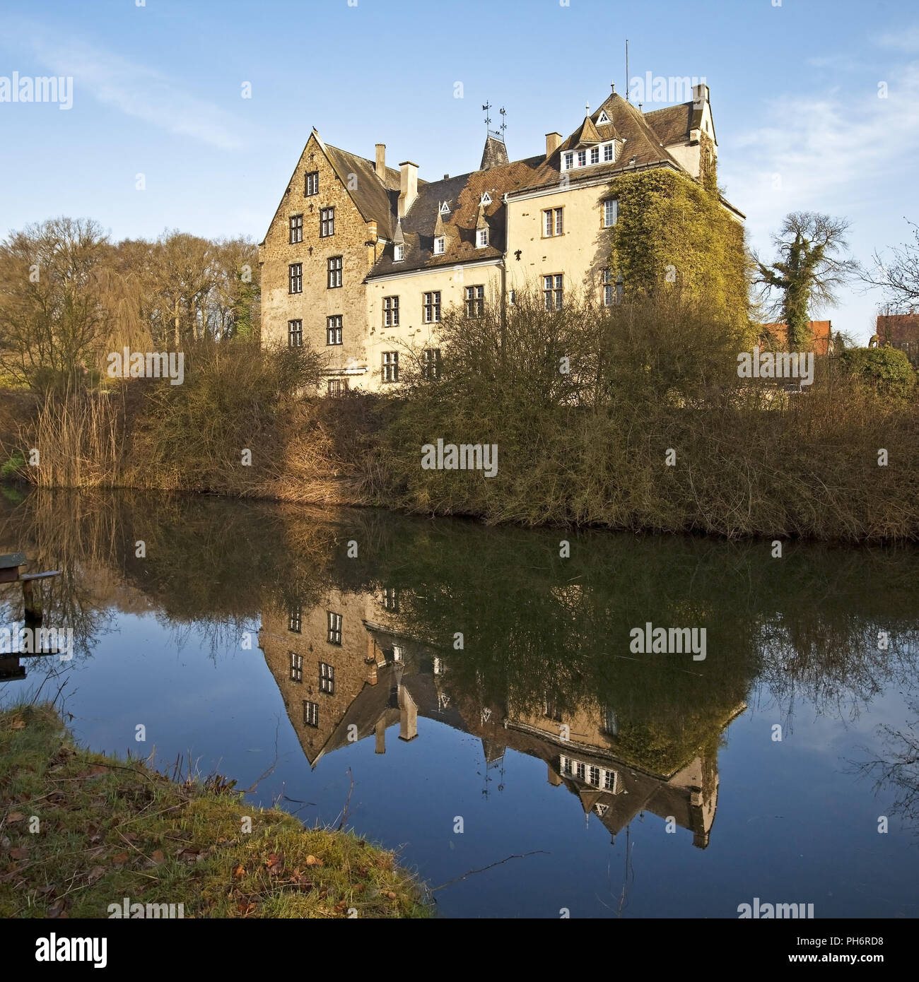 Castle Höllinghofen, Arnsberg, Sauerland, Germany Stock Photo