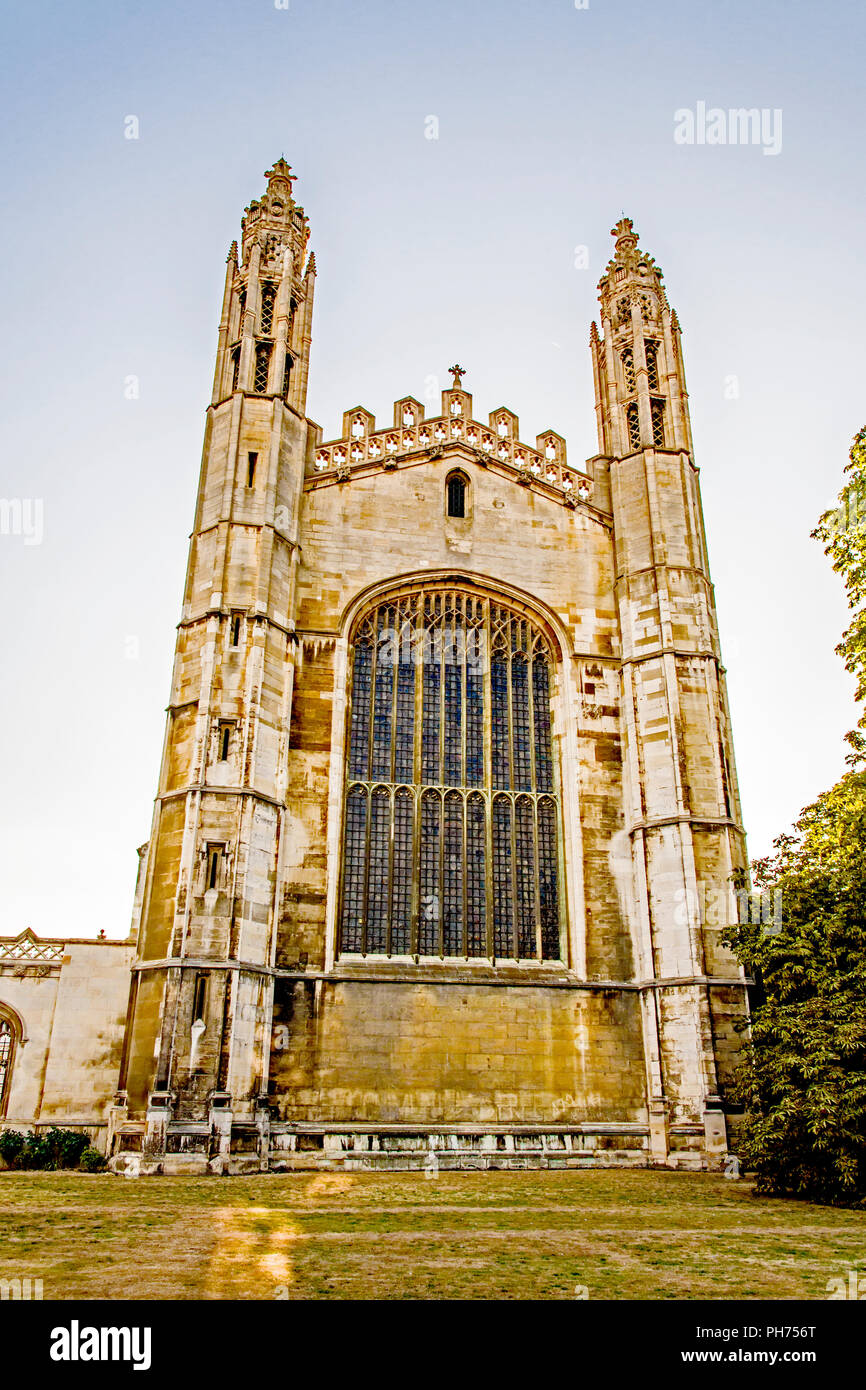 Cambridge (England, Great Britain): King’s College Chapel Stock Photo