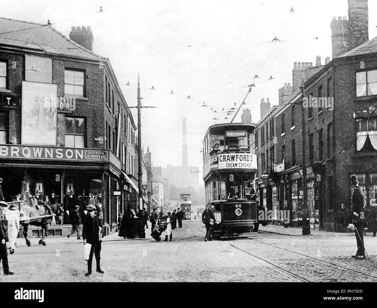 Old Square, Ashton under Lyne, early 1900s Stock Photo