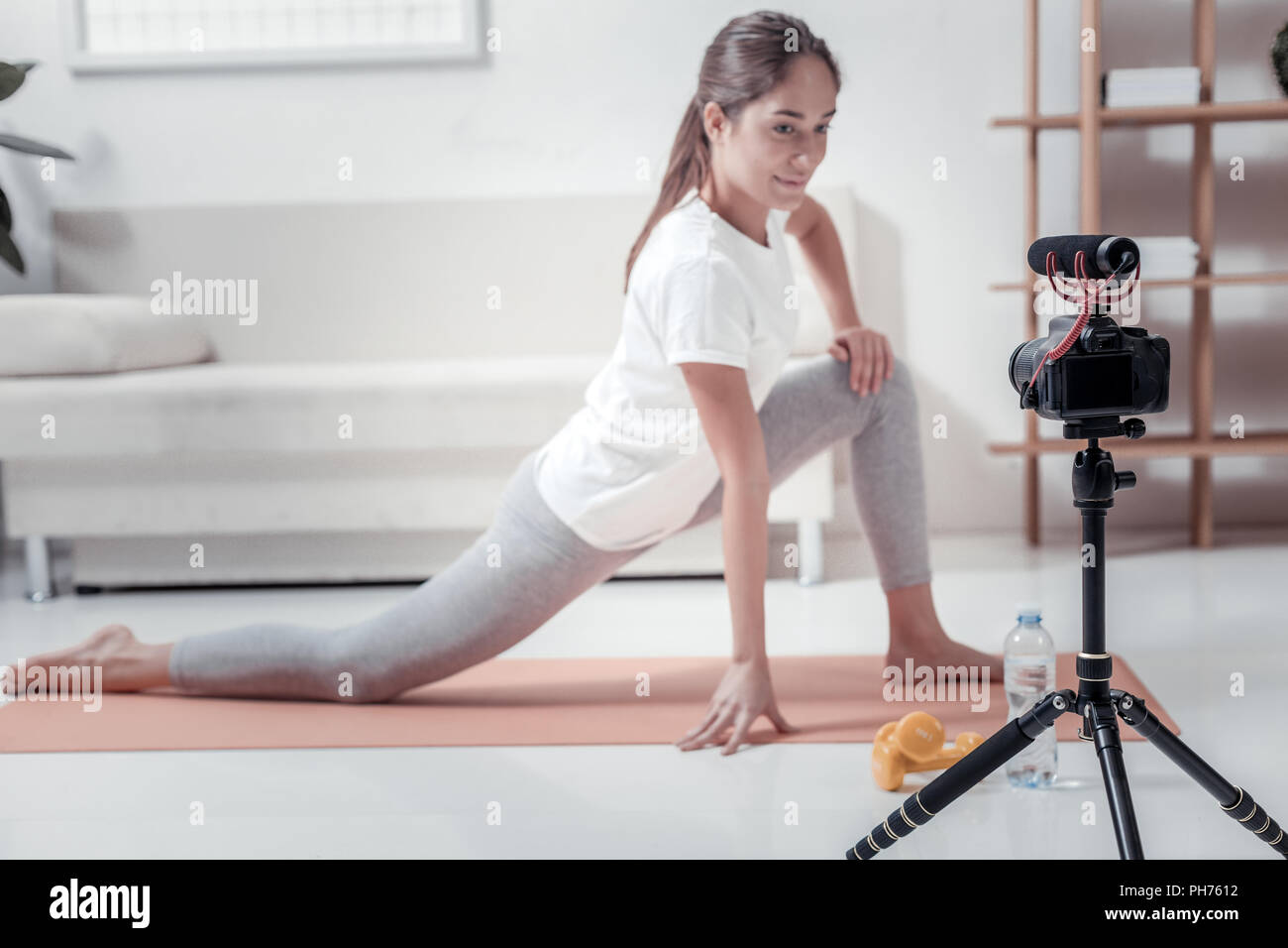 Slim sporty girl on hi-res stock photography and images - Alamy