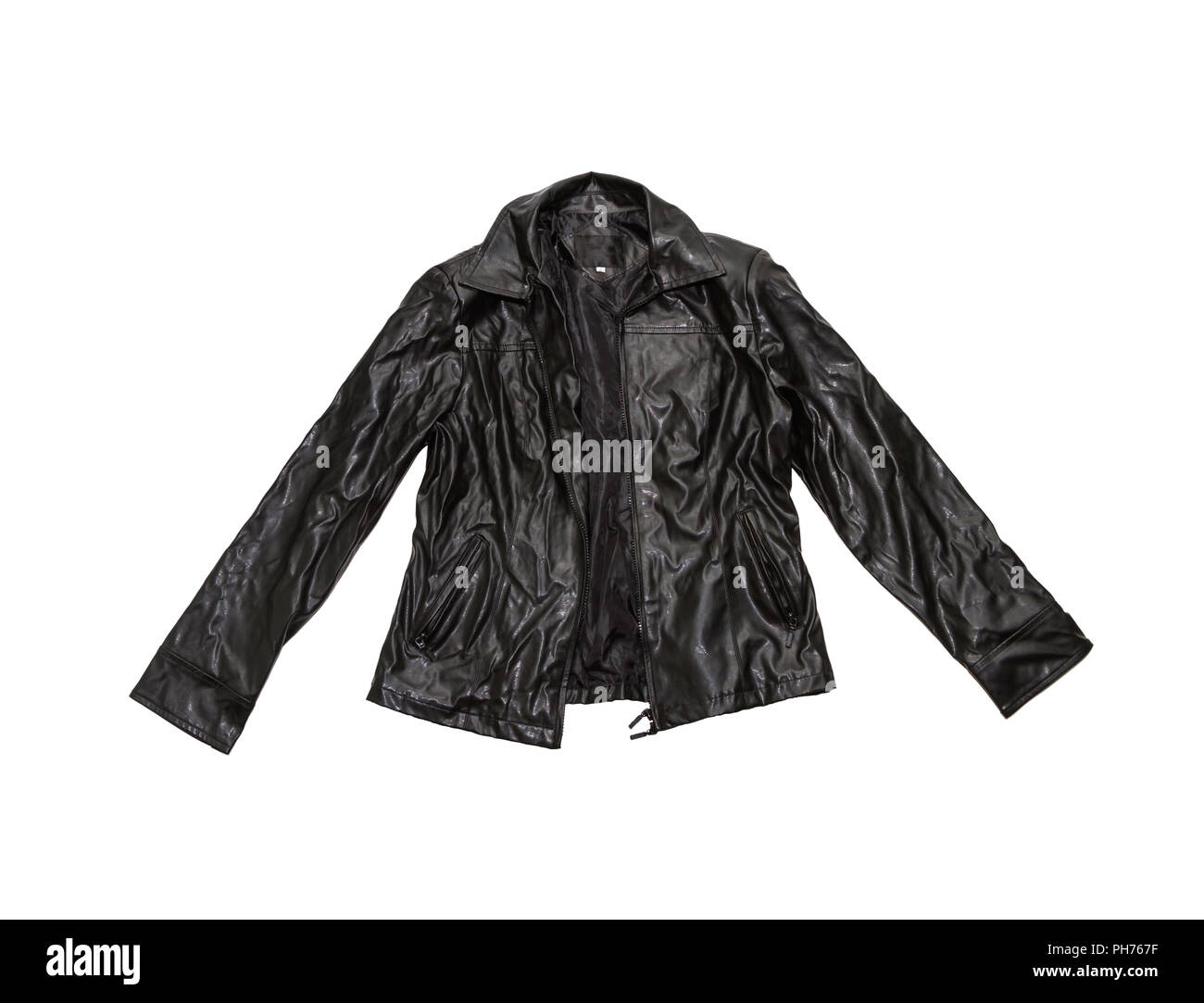 Vintage leather jacket hi-res stock photography and images - Alamy