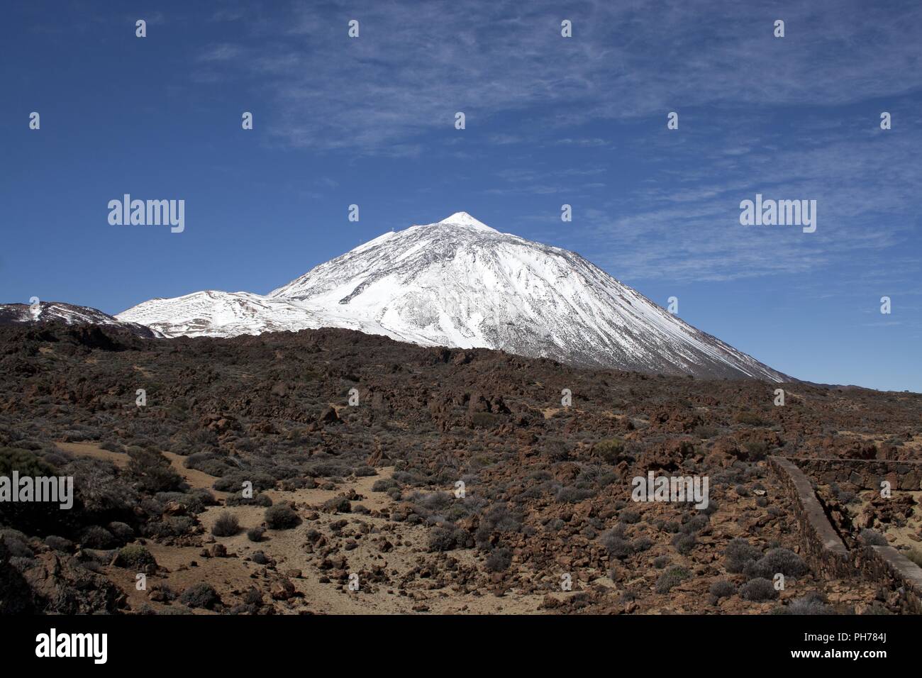 Pico del Teide from Tenerife, Spain, Canaries Stock Photo