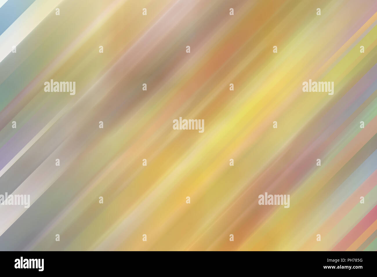 Abstract pastel soft colorful smooth blurred textured background off focus toned in gold, yellow, brown and beige warm color Stock Photo