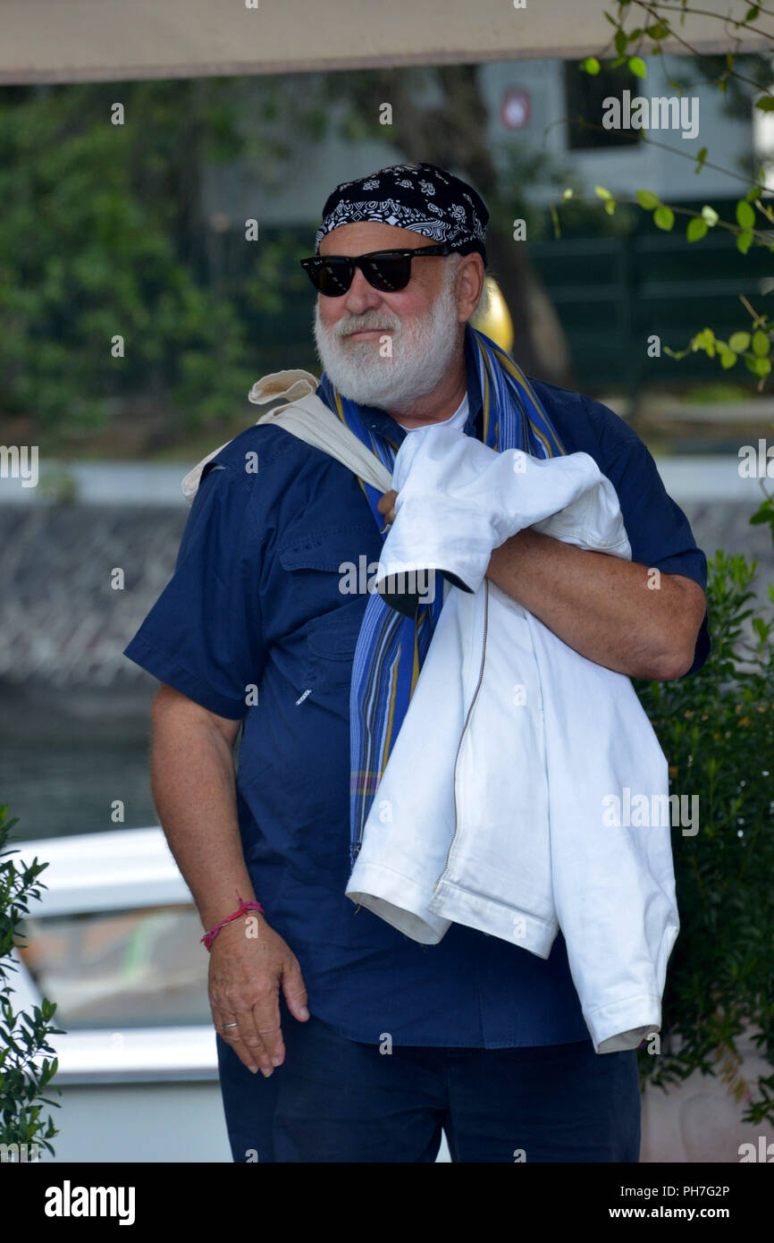 Venice, Italy. 31st Aug, 2018. 75th Venice Film Festival, Celebrity Sightings. Pictured: Bruce Weber Credit: Independent Photo Agency/Alamy Live News Stock Photo