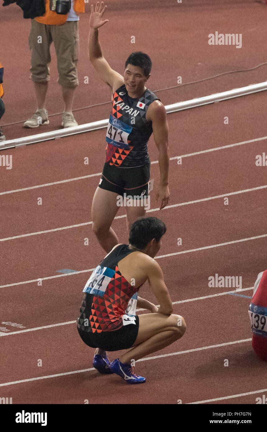 Koike Yuki Shota Iizuka AUGUST 29 2018 Athletics Asian Games koike-yuki-shota-iizuka-august-29-2018-athletics-asian-games