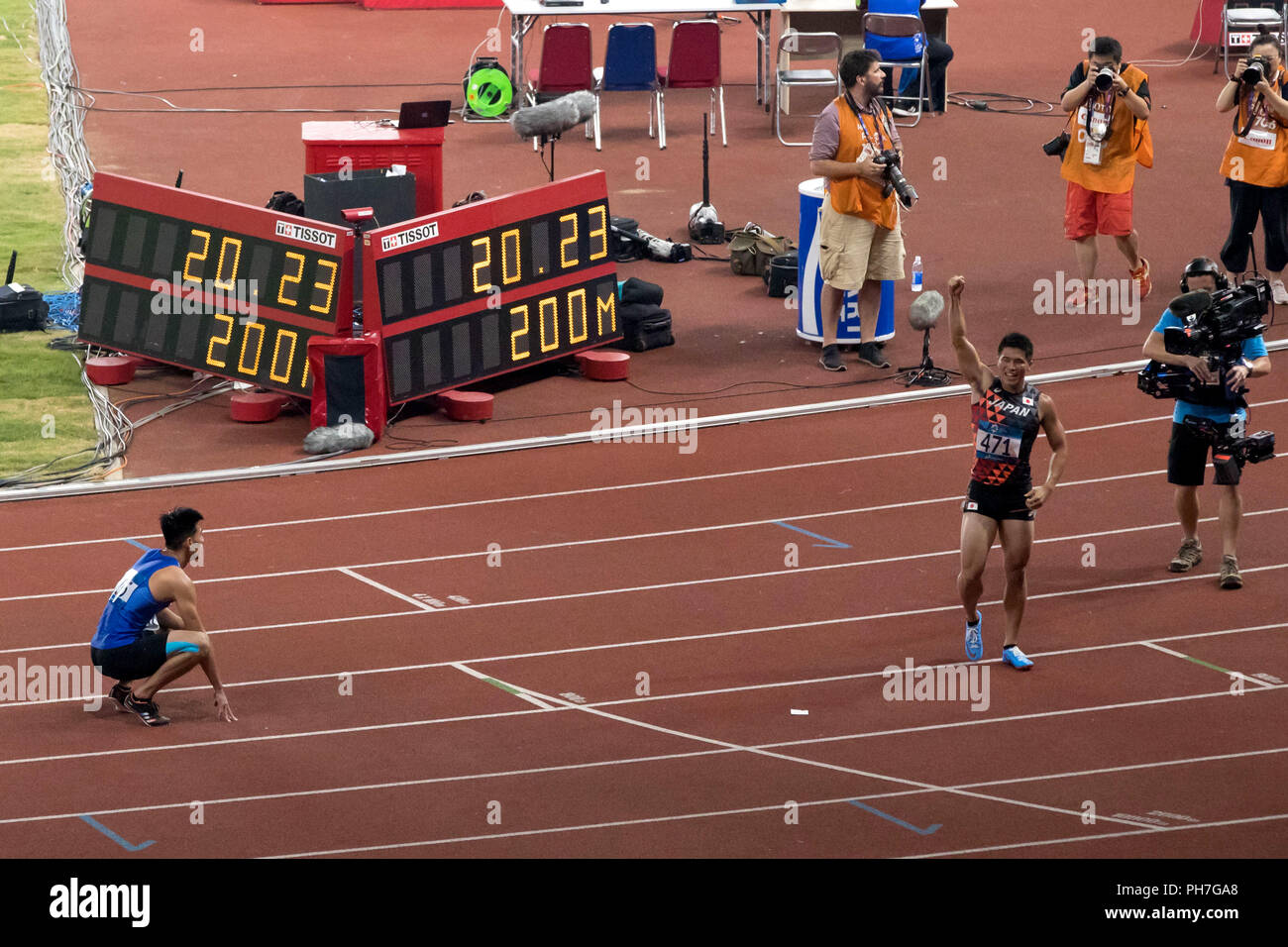 Koike Yuki JPN Chunhan Yang TPE AUGUST 29 2018 Athletics koike-yuki-jpn-chunhan-yang-tpe-august-29-2018-athletics