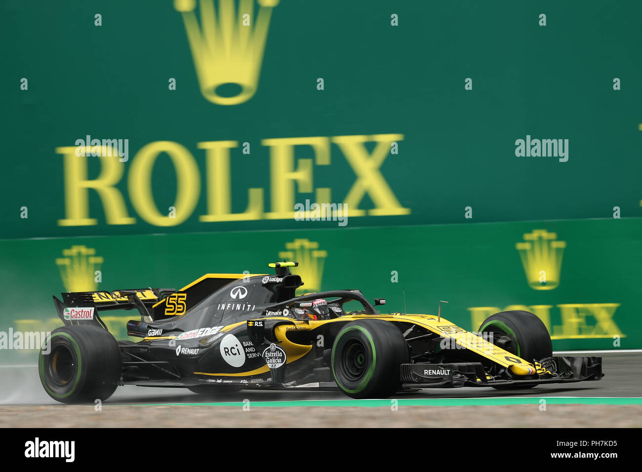 Monza, Italy. 31st August 2018. Carlos Sainz Renault Monza 31-08-2018 GP Italia  Formula 1 Championship 2018  Foto Federico Basile / Insidefoto Credit: insidefoto srl/Alamy Live News Stock Photo
