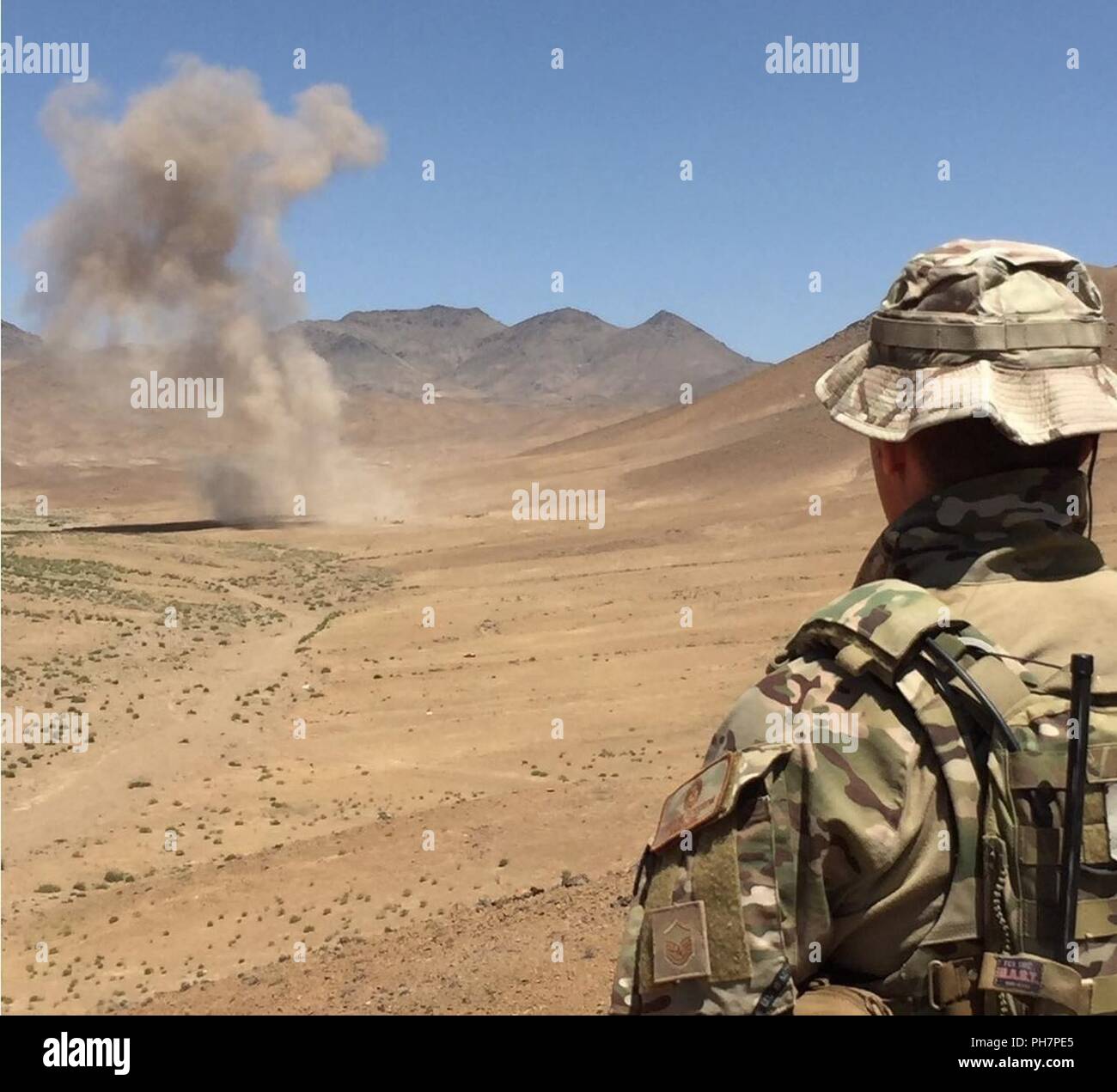 FOB HUNTER, Afghanistan (June 18, 2018) U.S. Air Force Master Sgt