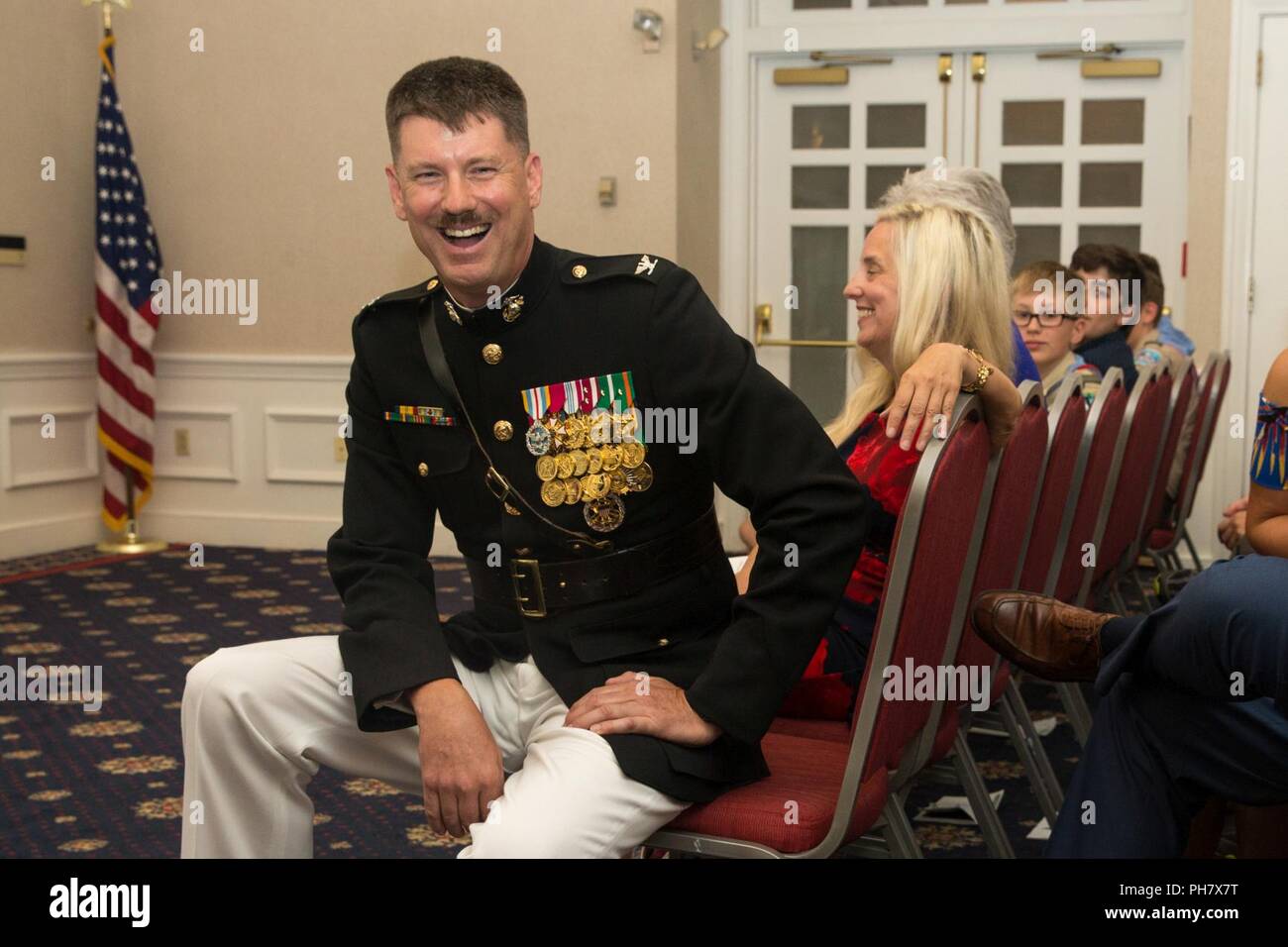 U.S. Marine Corps Col. Mark R. Hollahan, head of Equal Opportunity and ...
