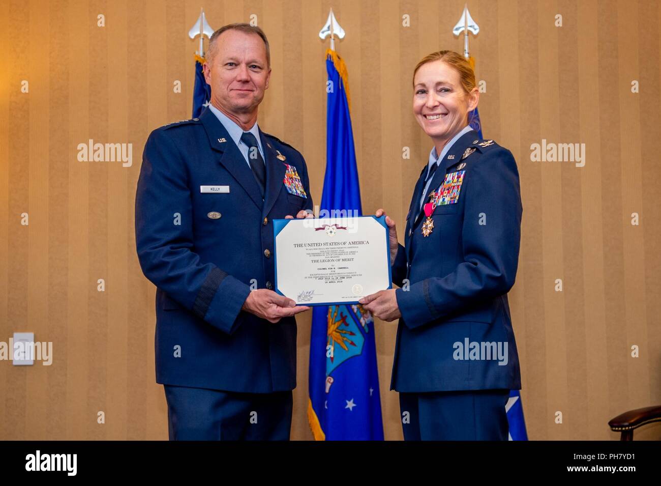 kim campbell air force