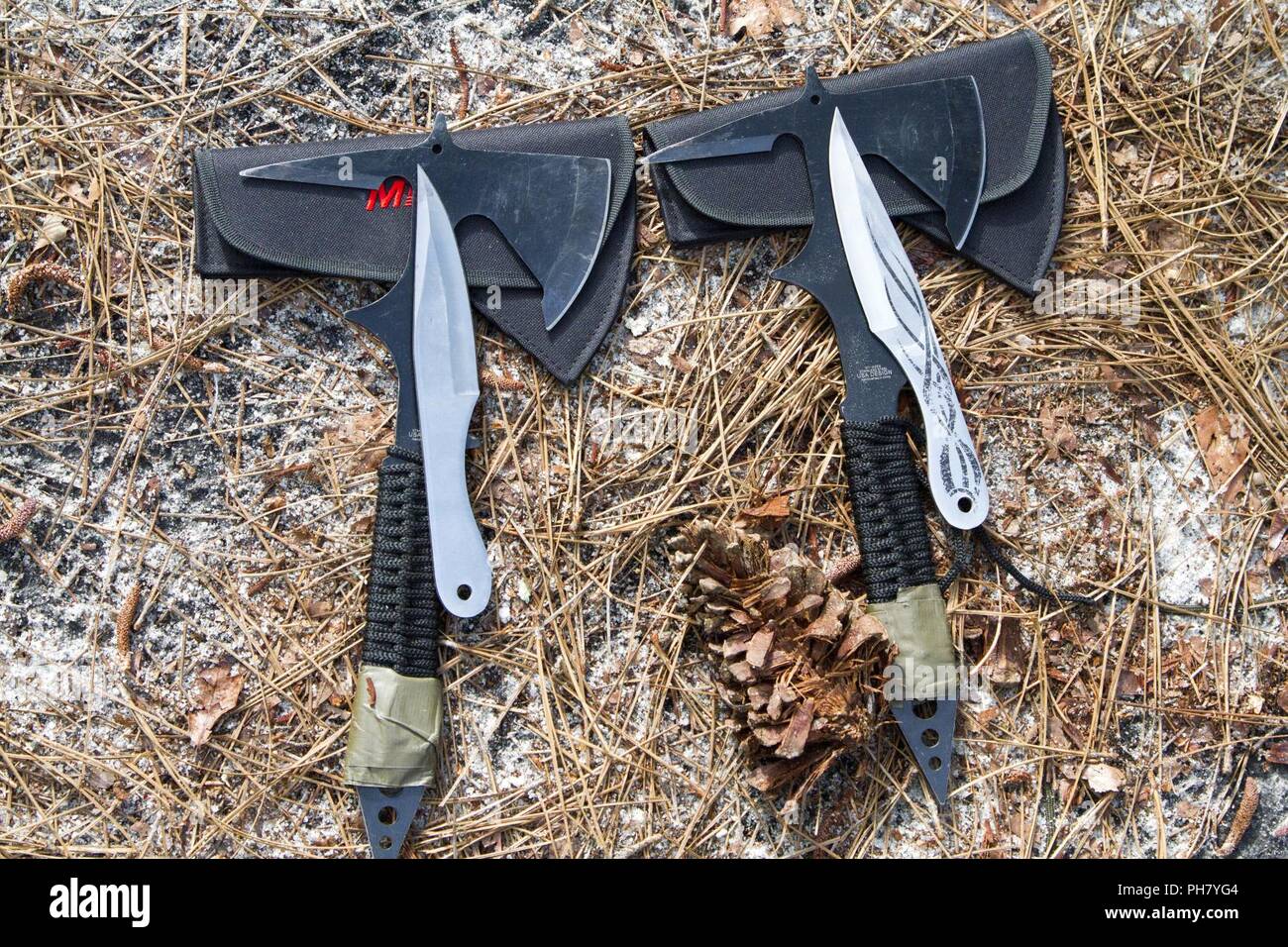 Throwing Knives High Resolution Stock Photography And Images Alamy