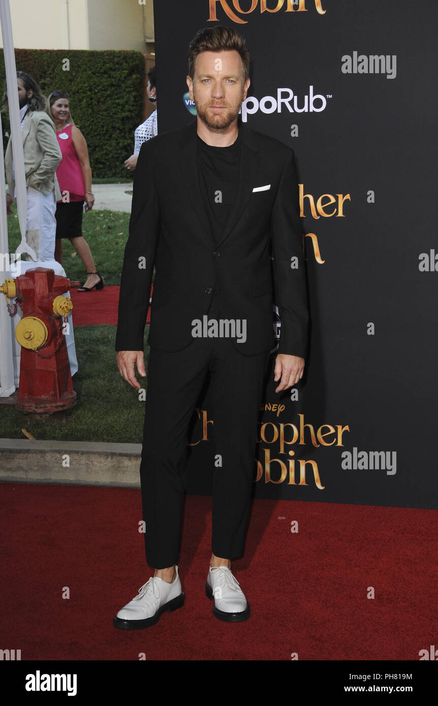 Film Premiere Christopher Robin Featuring: Ewan McGregor Where: Los ...