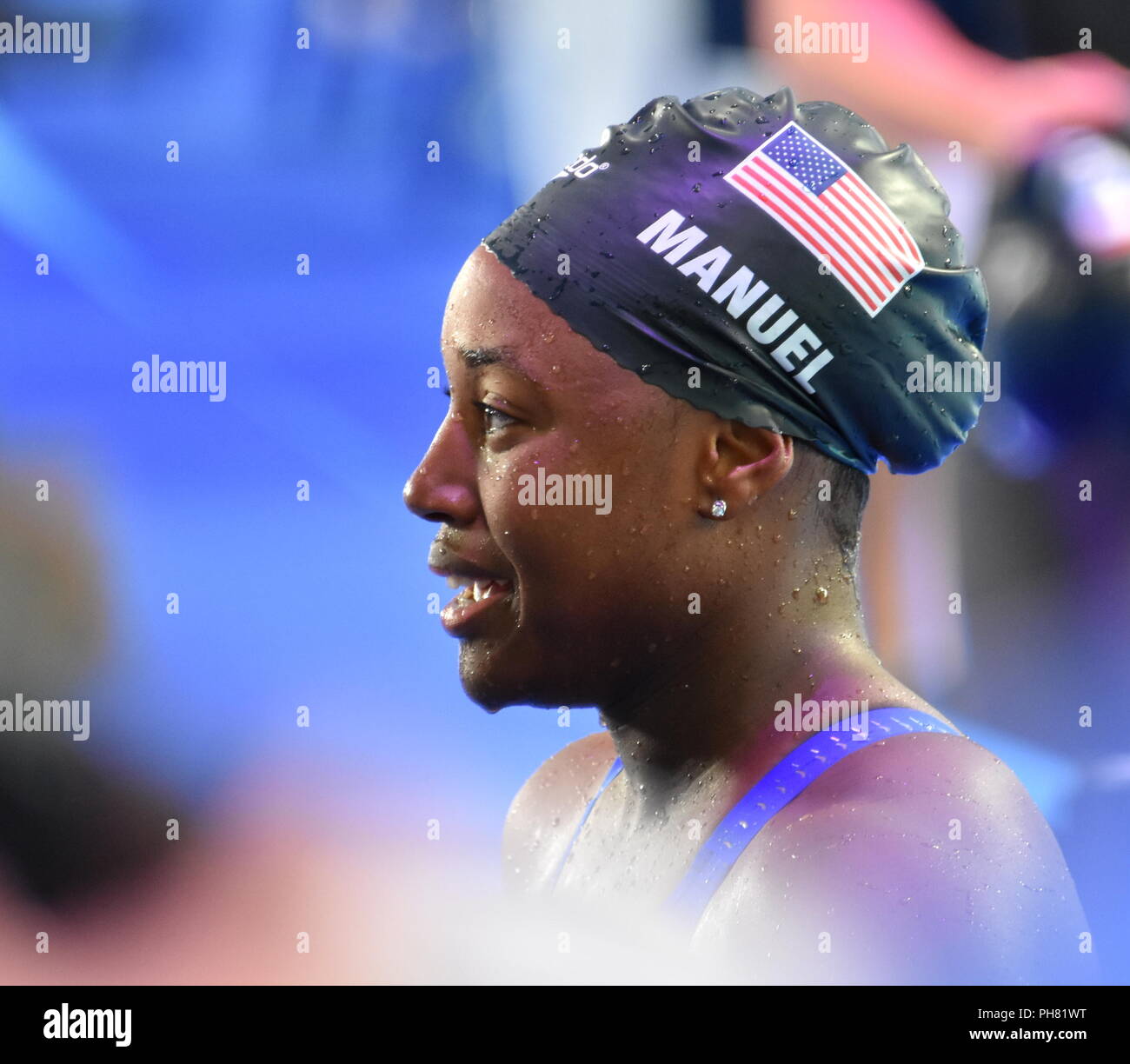 Simone manuel swim hi-res stock photography and images - Alamy